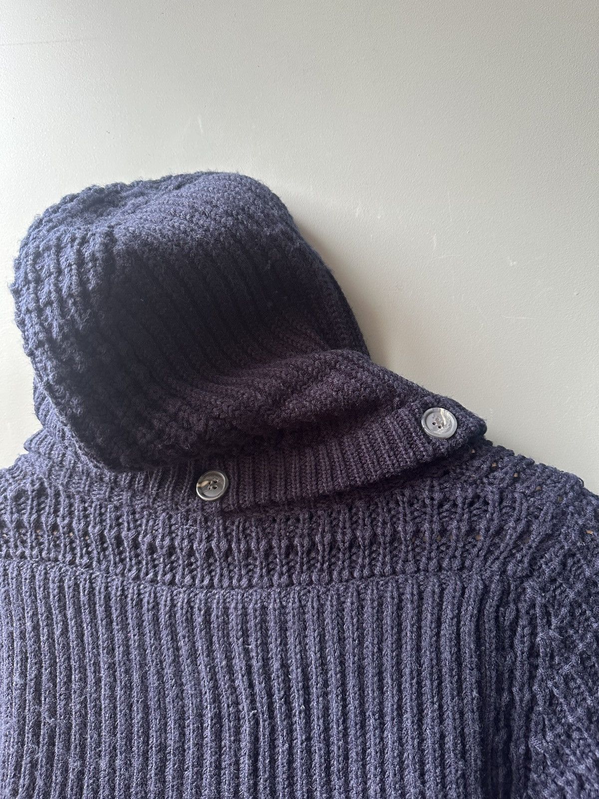 GF Ferre GF Ferre Knit Duffle Wool Acrylic Cardigan Jacket Size M / US 6-8 / IT 42-44 - 7 Thumbnail