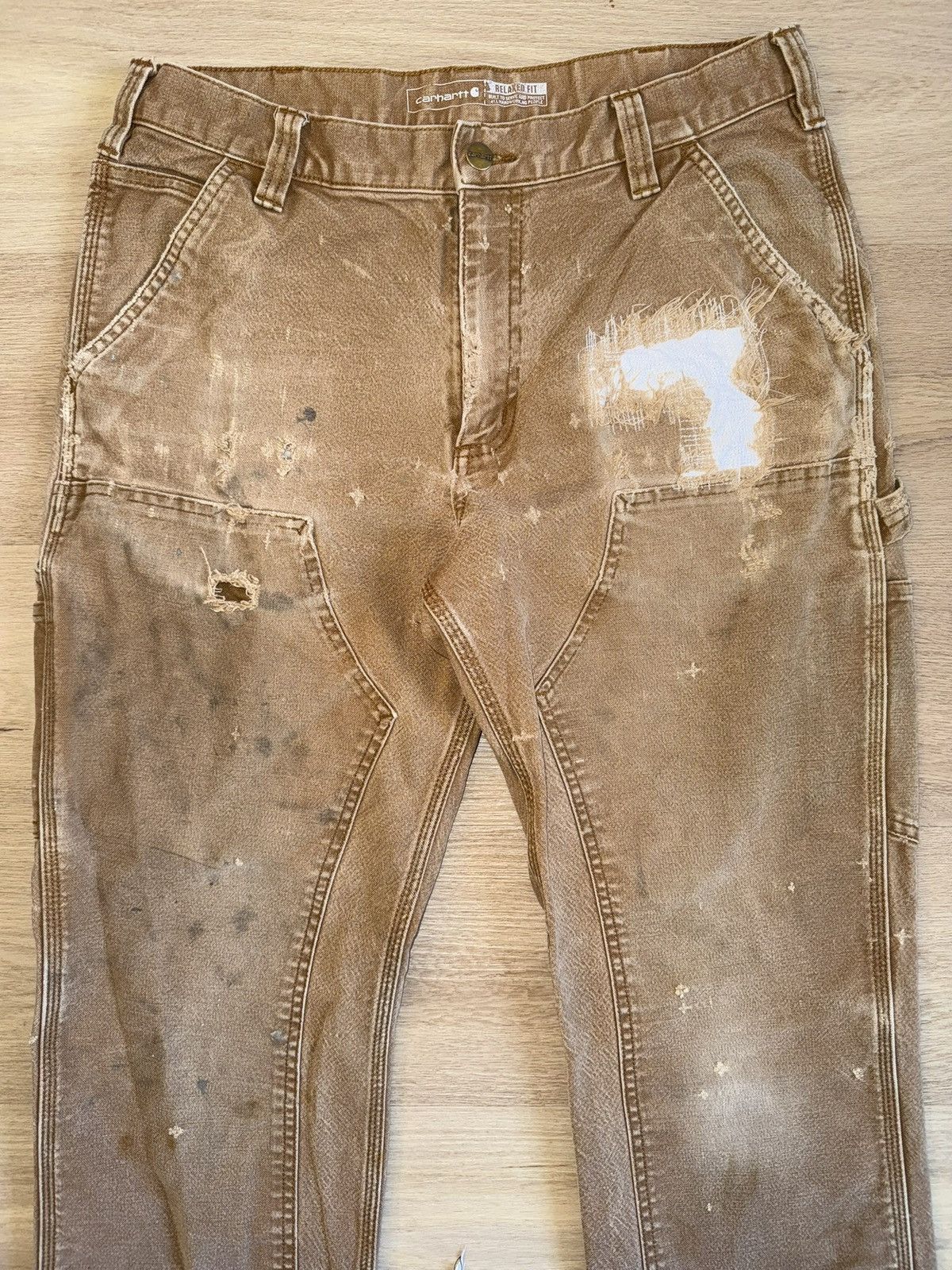 Carhartt Carhartt Repaired Double Knee Size US 34 / EU 50 - 4 Thumbnail