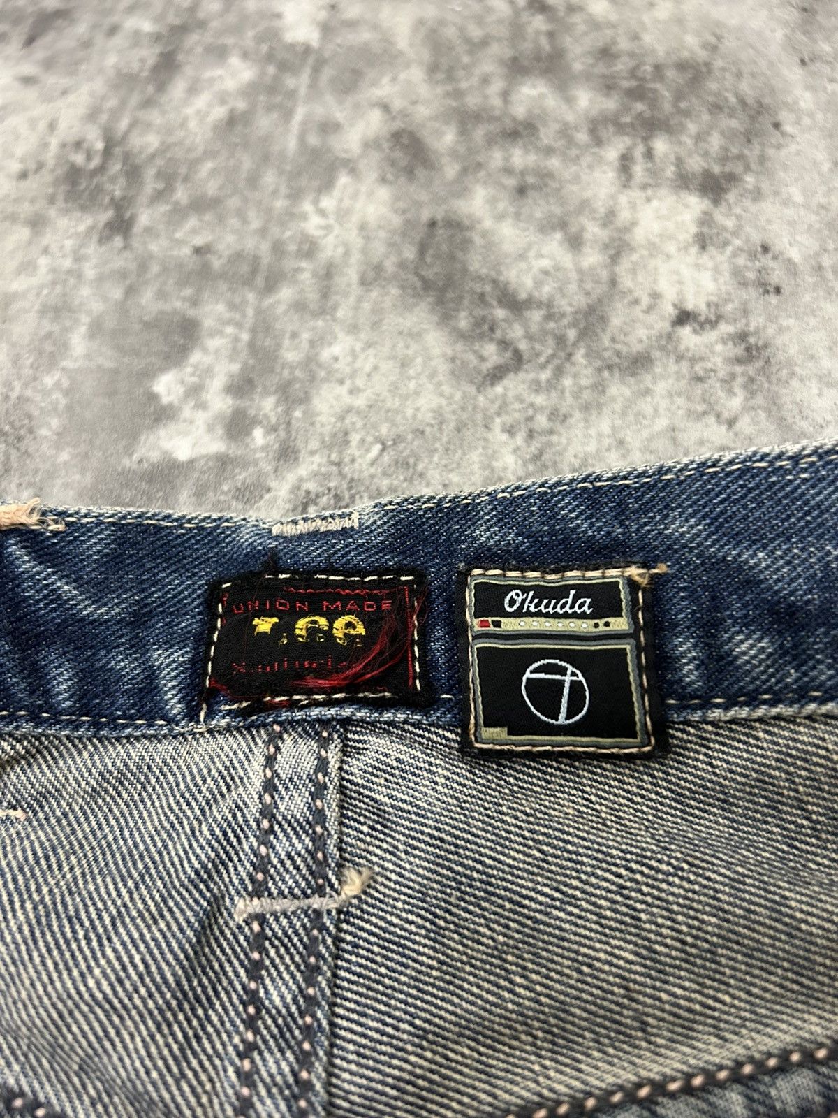 Lee Vintage Lee Riders X Okuda Japan Mud Wash Selvedge Jeans Size US 32 / EU 48 - 11 Thumbnail