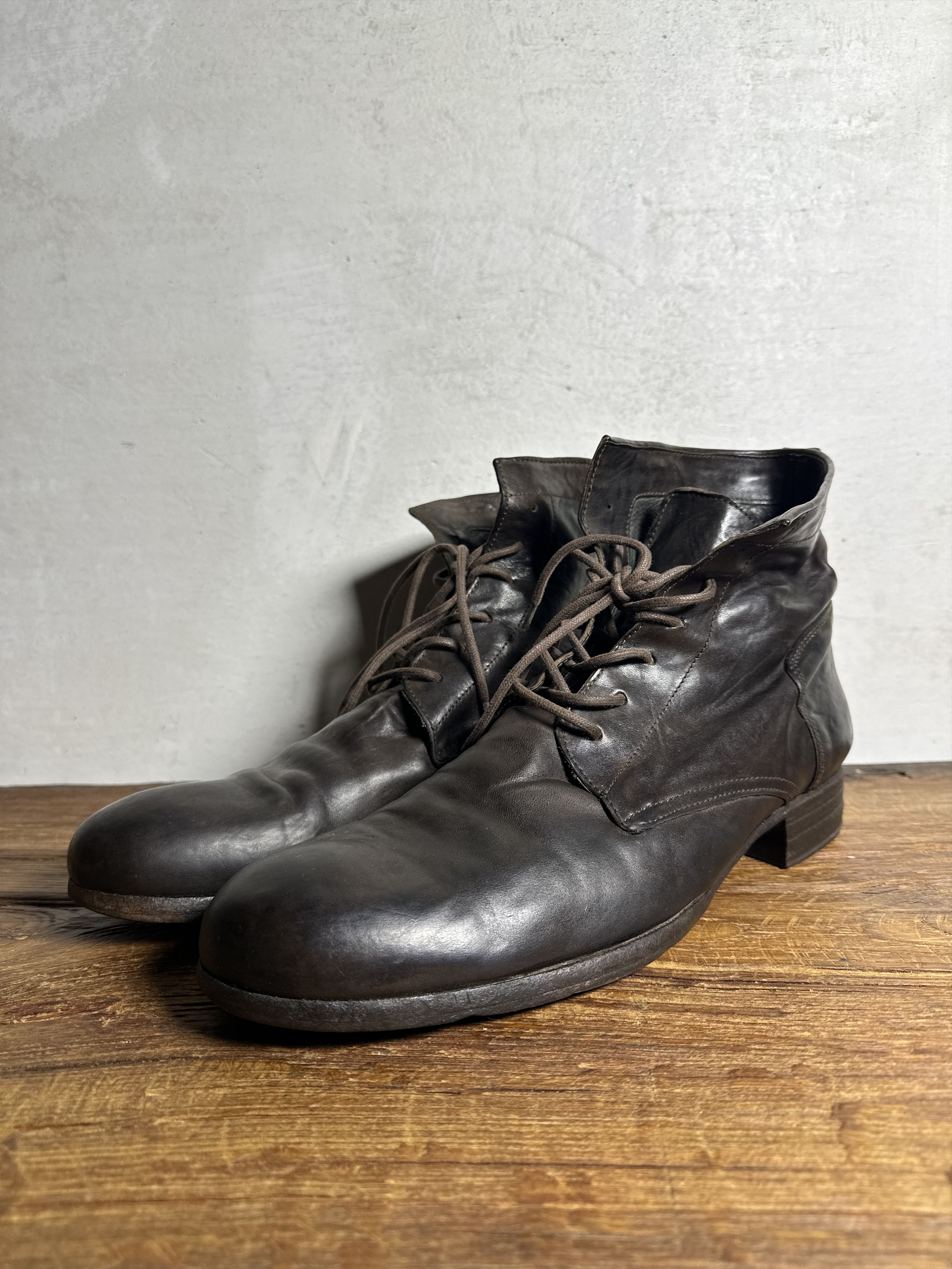 Officine Creative Officine Creative Brown Leather Boots HIVE 016 Size US 10 / EU 43 - 4 Thumbnail
