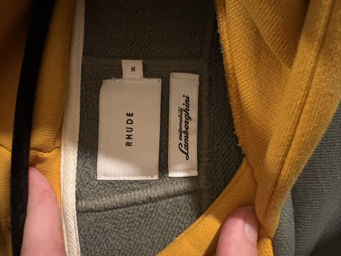 Lamborghini × Rhude Rhude Lamborghini Hoodie Size US XL / EU 56 / 4 - 3 Thumbnail