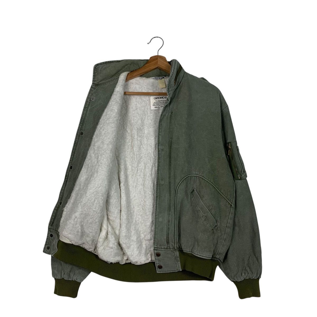 Vintage CANYON ROCK Working Bomber Chore Jacket #1822-C22 Size US M / EU 48-50 / 2 - 9 Thumbnail