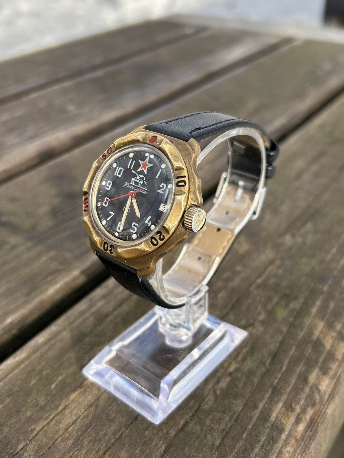 Vintage Vintage Watch Soviet USSR Mechanical Wostok Komandirskie Size ONE SIZE - 6 Thumbnail