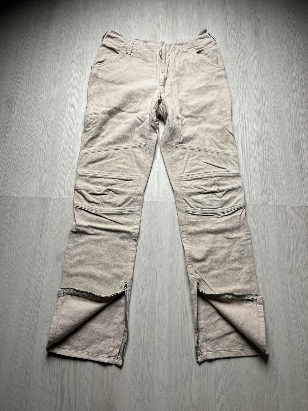 Helmut Lang Vintage Helmut Lang Astro Biker Pants Size US 30 / EU 46 - 1 Thumbnail