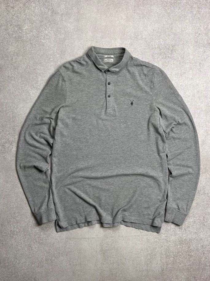 Allsaints × Vintage VINTAGE ALLSAINTS RUGBY SHIRT GRAY L Size US L / EU 52-54 / 3 - 1 Thumbnail