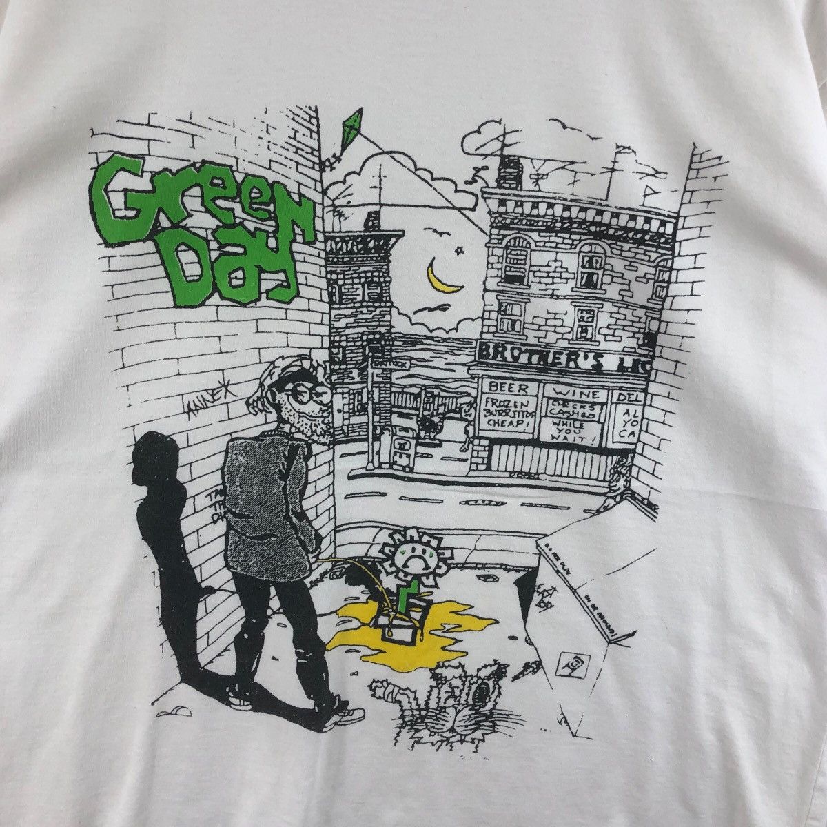 Band Tees × Vintage Pick!! Vtg Y2K GREEN DAY Top Tee Tshirt Size US L / EU 52-54 / 3 - 8 Thumbnail