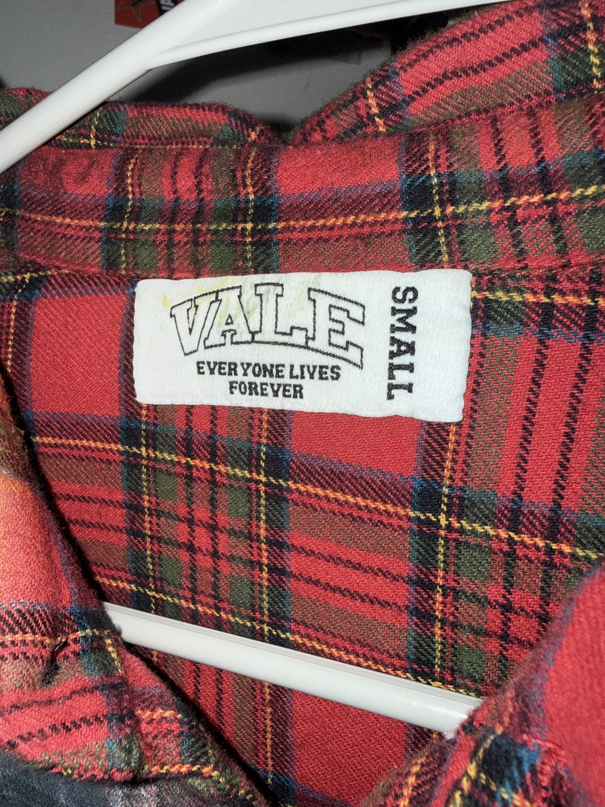Vale Vale Tie die Spider Flannel Size US S / EU 44-46 / 1 - 5 Thumbnail