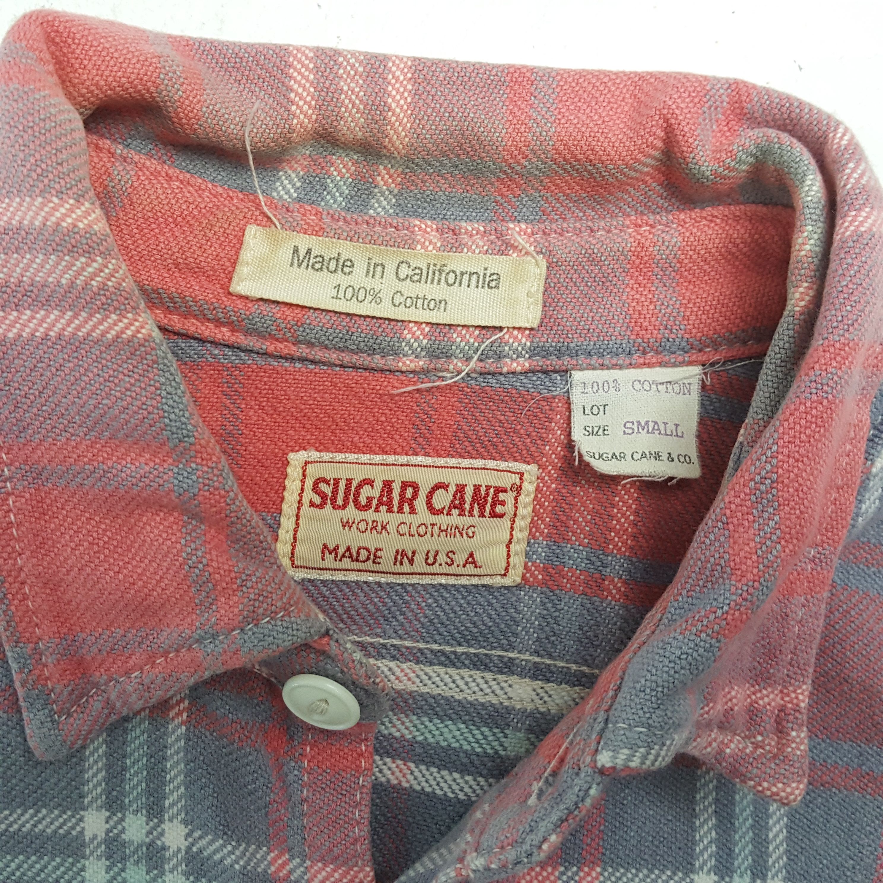 Japanese Brand × Sugar Cane × Vintage SUGAR CANE Rare Design Formal Casual Style Shirt Size US M / EU 48-50 / 2 - 9 Thumbnail