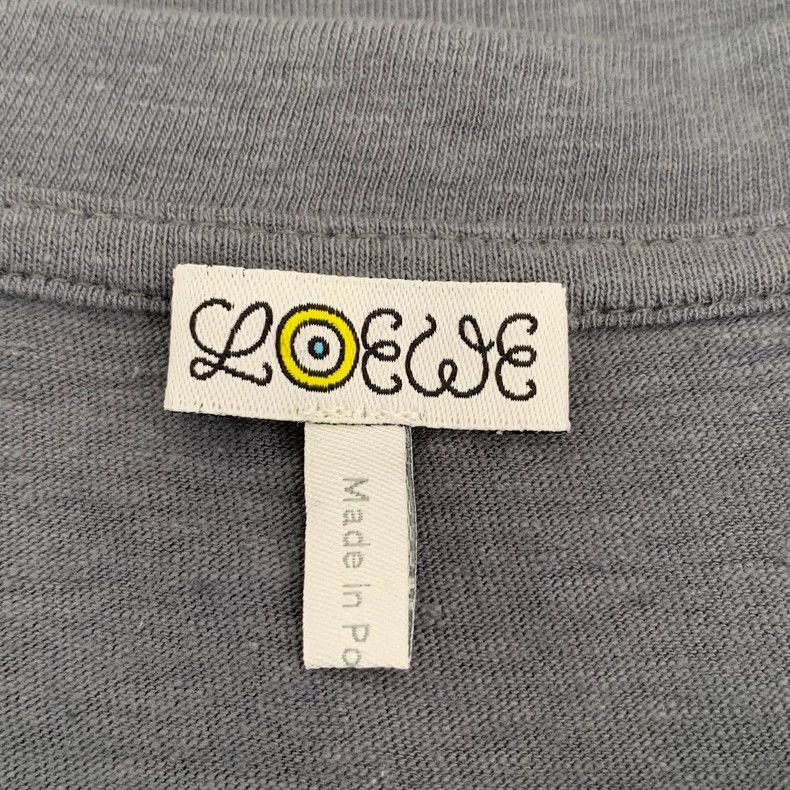 Loewe Loewe Patchwork eye print cotton round neck short sleeve T Size S / US 4 / IT 40 - 5 Thumbnail