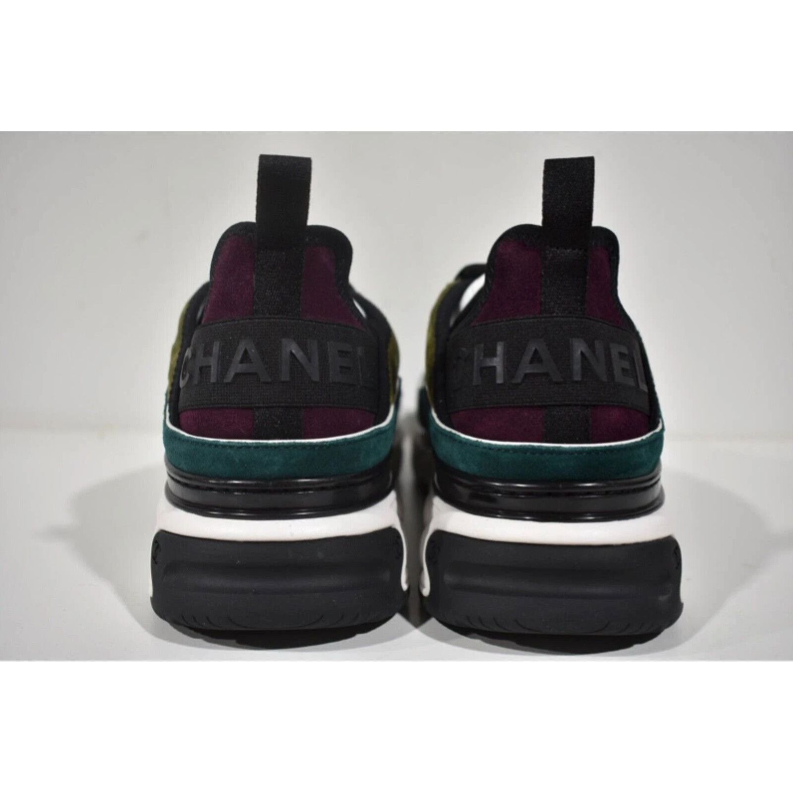 Chanel Chanel White CC Logo Low Top Lace Up Trainer Sneaker 44 11 Size US 11 / EU 44 - 9 Thumbnail