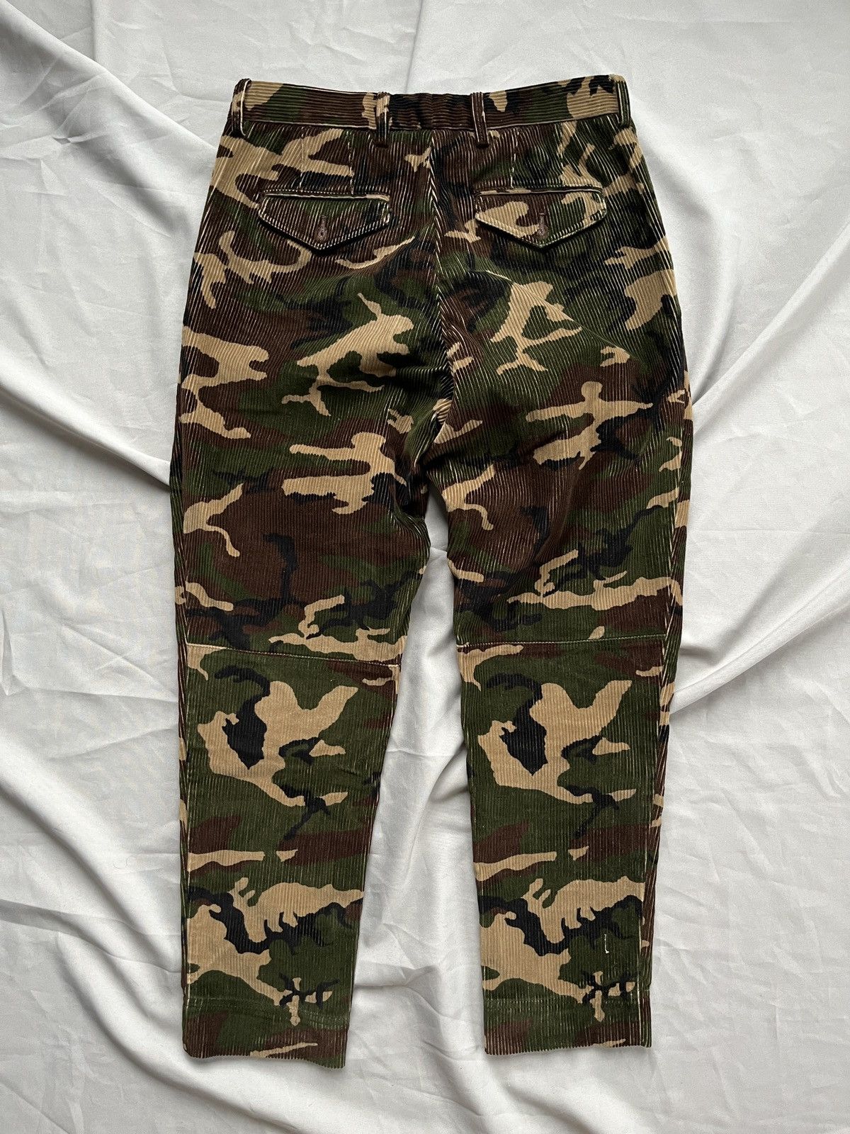 Moncler Moncler Corduroy Velvet Camo Pants Size US 30 / EU 46 - 15 Thumbnail