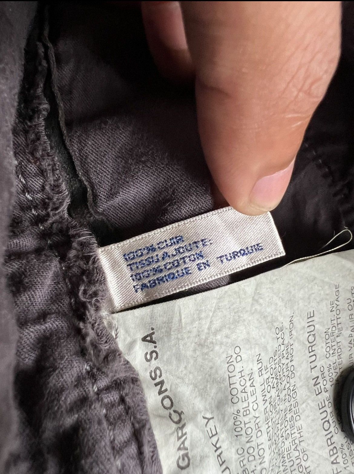 Comme des Garcons AW2010 "Anti Fashionista" Distressed Panelled Leather Jacket Size US L / EU 52-54 / 3 - 15 Thumbnail