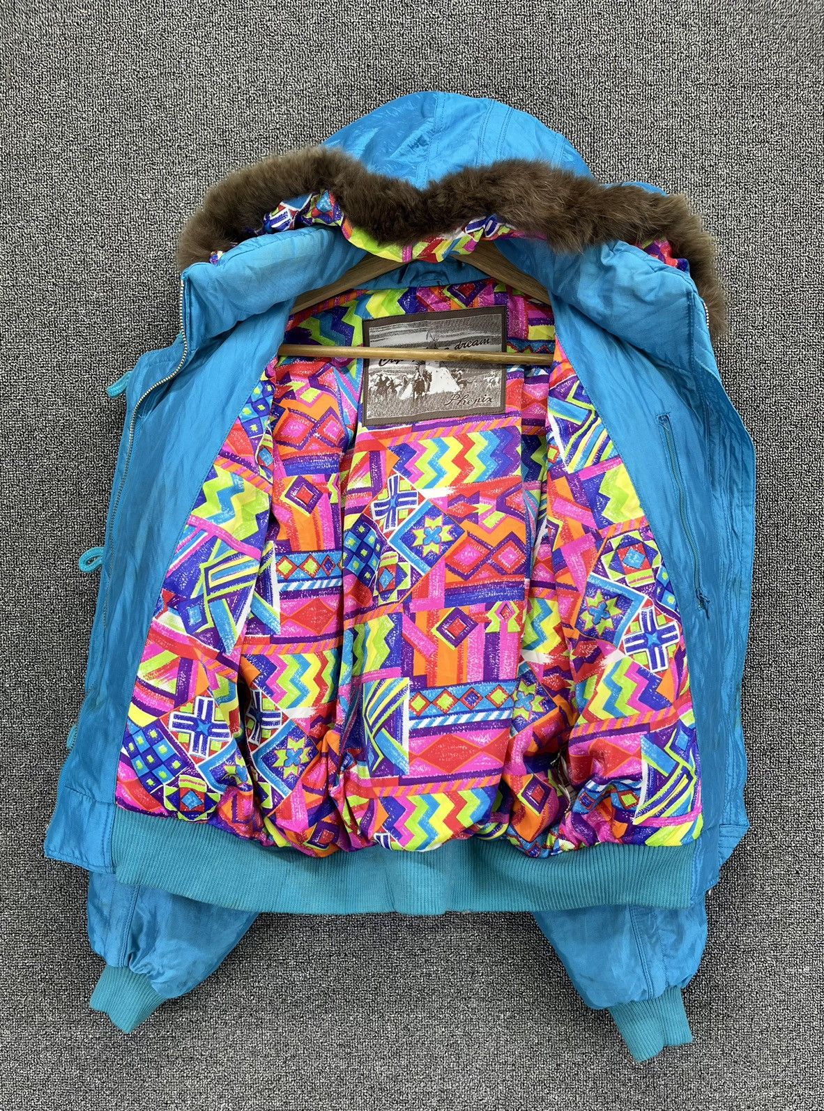 Japanese Brand Vintage Phenix Rare Backhit Fur Hoodie Ski Jacket Size M / US 6-8 / IT 42-44 - 10 Thumbnail
