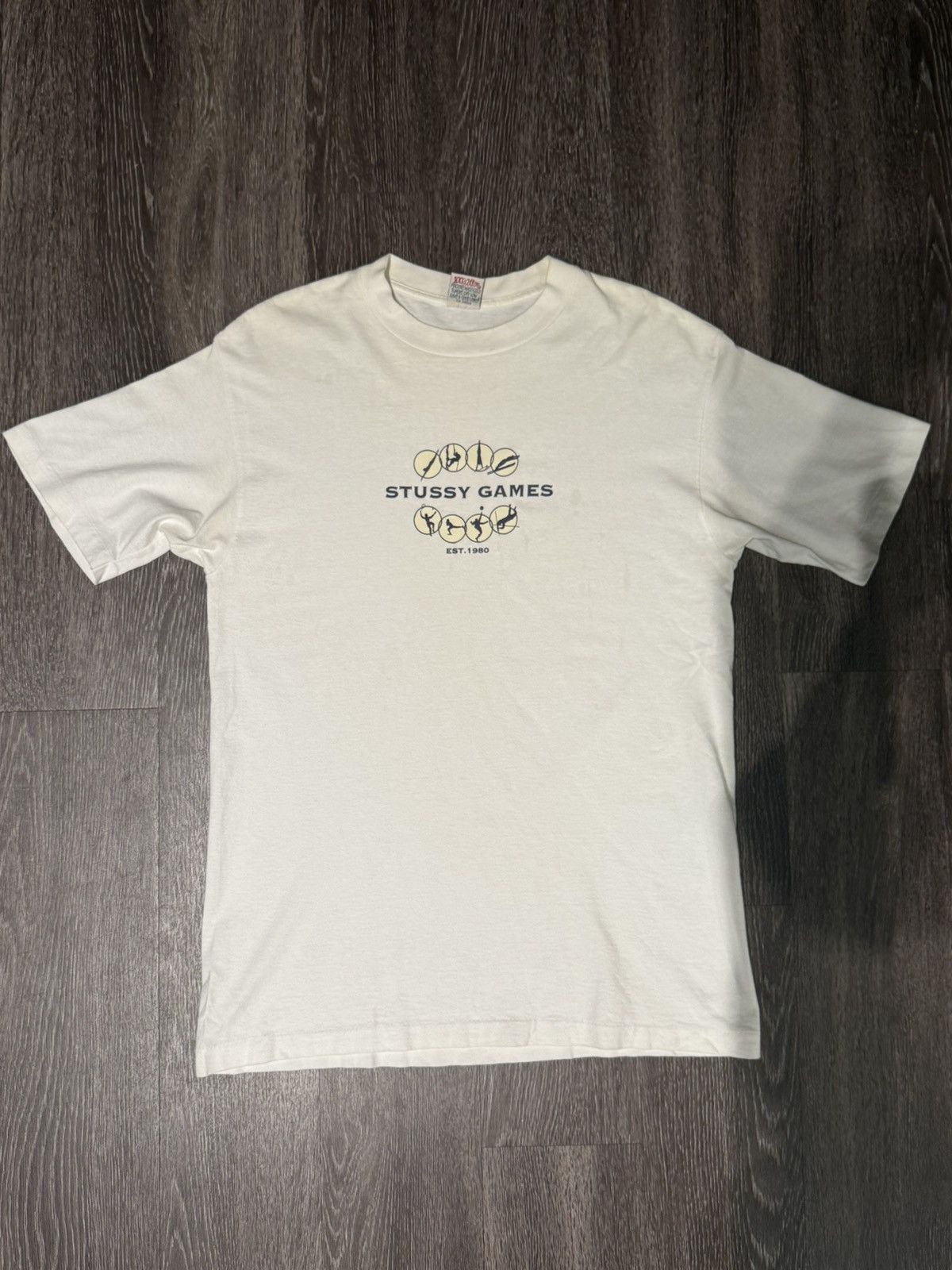 Stussy !RARE! Stussy Games 90s Single Stitch Size US L / EU 52-54 / 3 - 1 Thumbnail