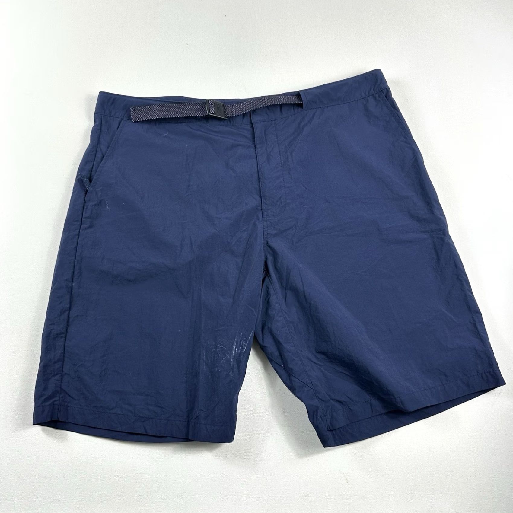 Nike Nike SB Shorts Everett Tech Skateboarding Belted Mens 40 Navy Blue 807550-451 Size US 40 / EU 56 - 2 Thumbnail