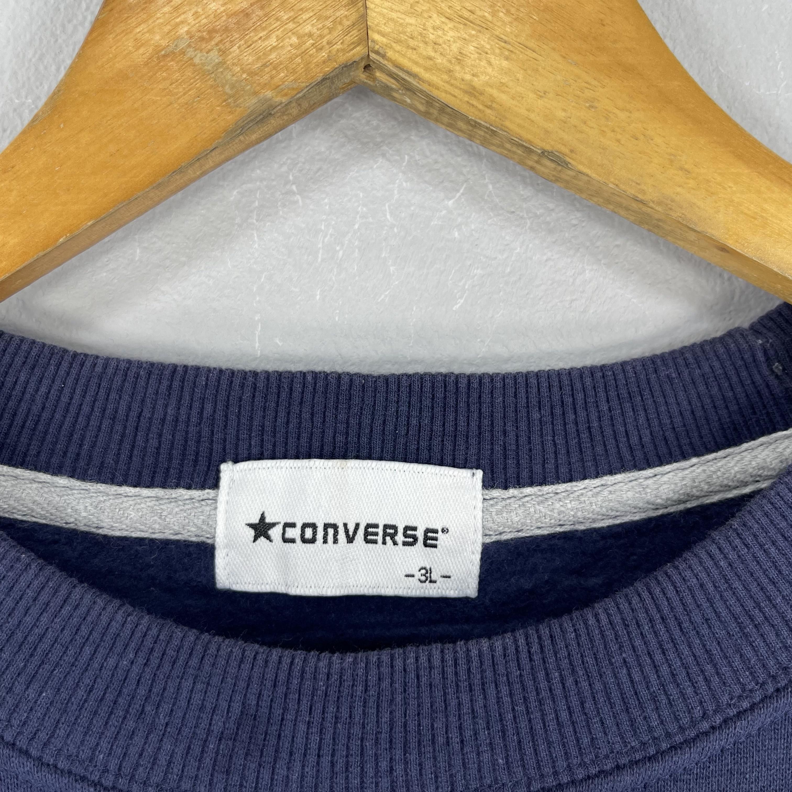 Converse Vintage Y2K CONVERSE Spellout Printed Sweatshirt Size US XL / EU 56 / 4 - 4 Thumbnail