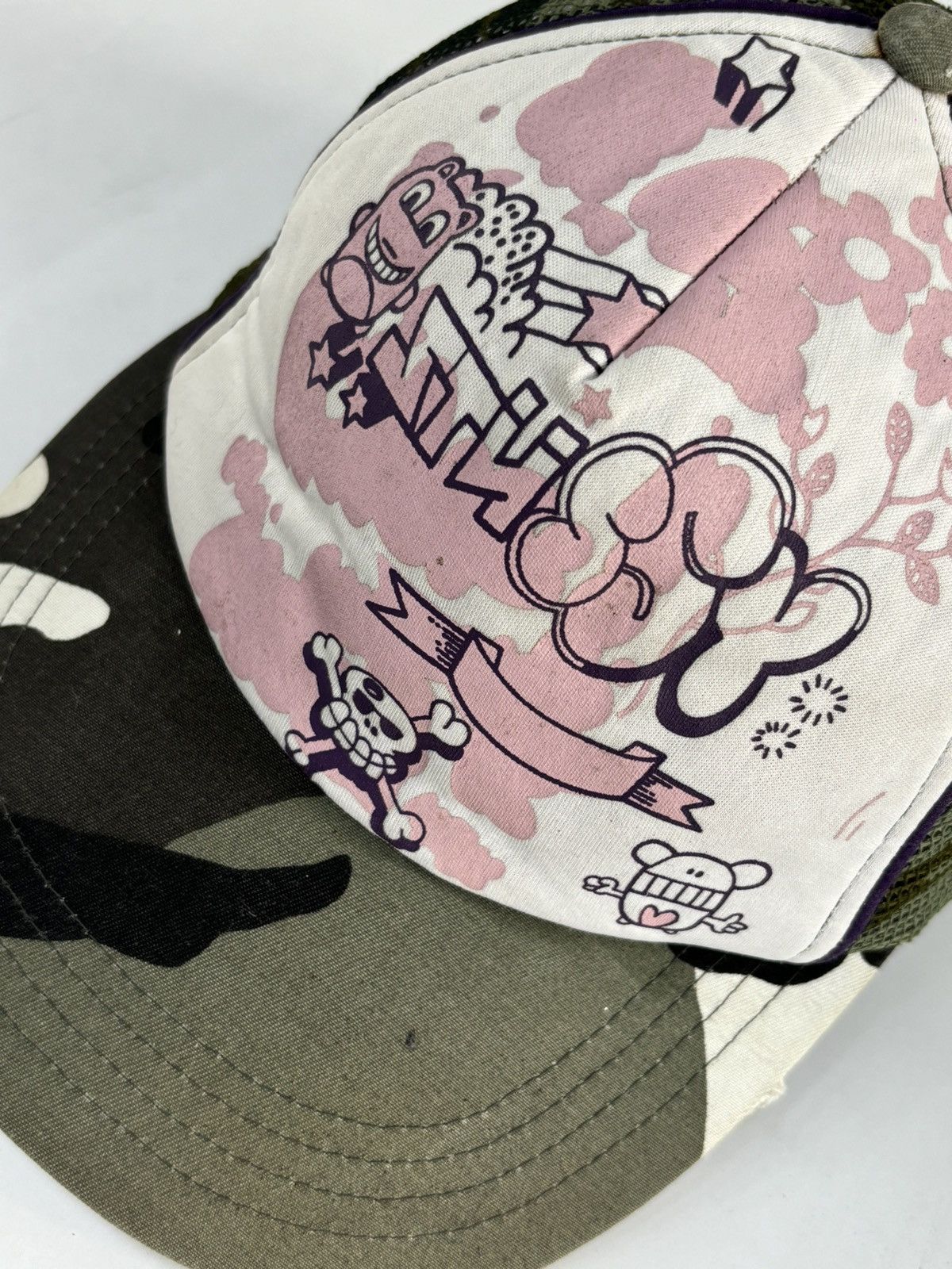 Stussy Vintage Stussy Graffiti Trucker Cap Size ONE SIZE - 1 Thumbnail