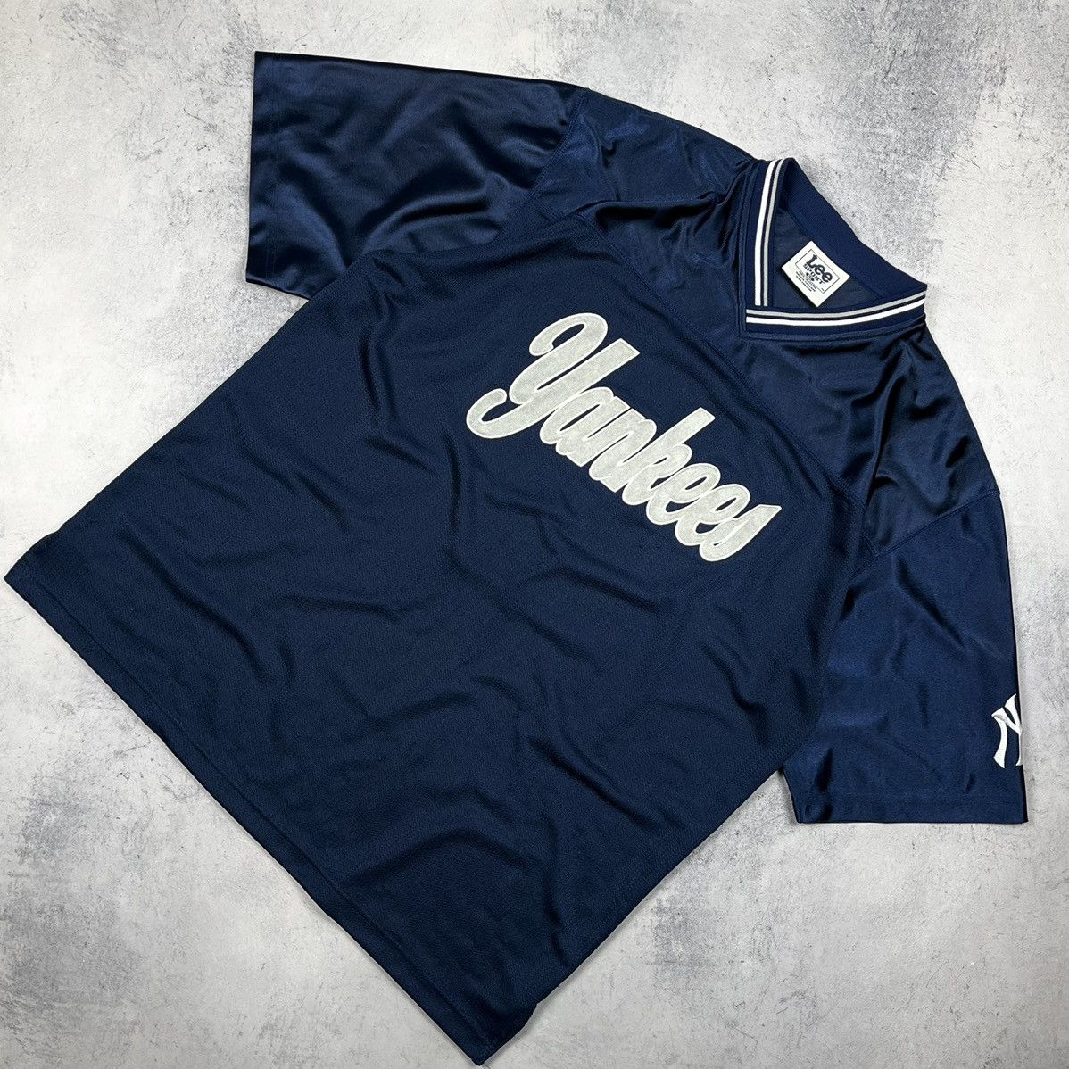 MLB Vintage New York Yankees MLB rare jersey tee 90’s Size US XL / EU 56 / 4 - 1 Thumbnail