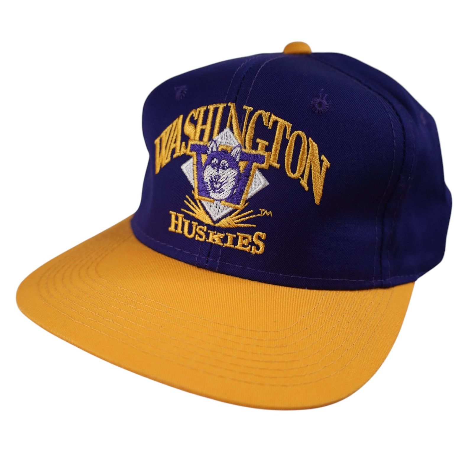 Vintage Vintage University of Washington Huskies Snapback Hat Size ONE SIZE - 1 Thumbnail