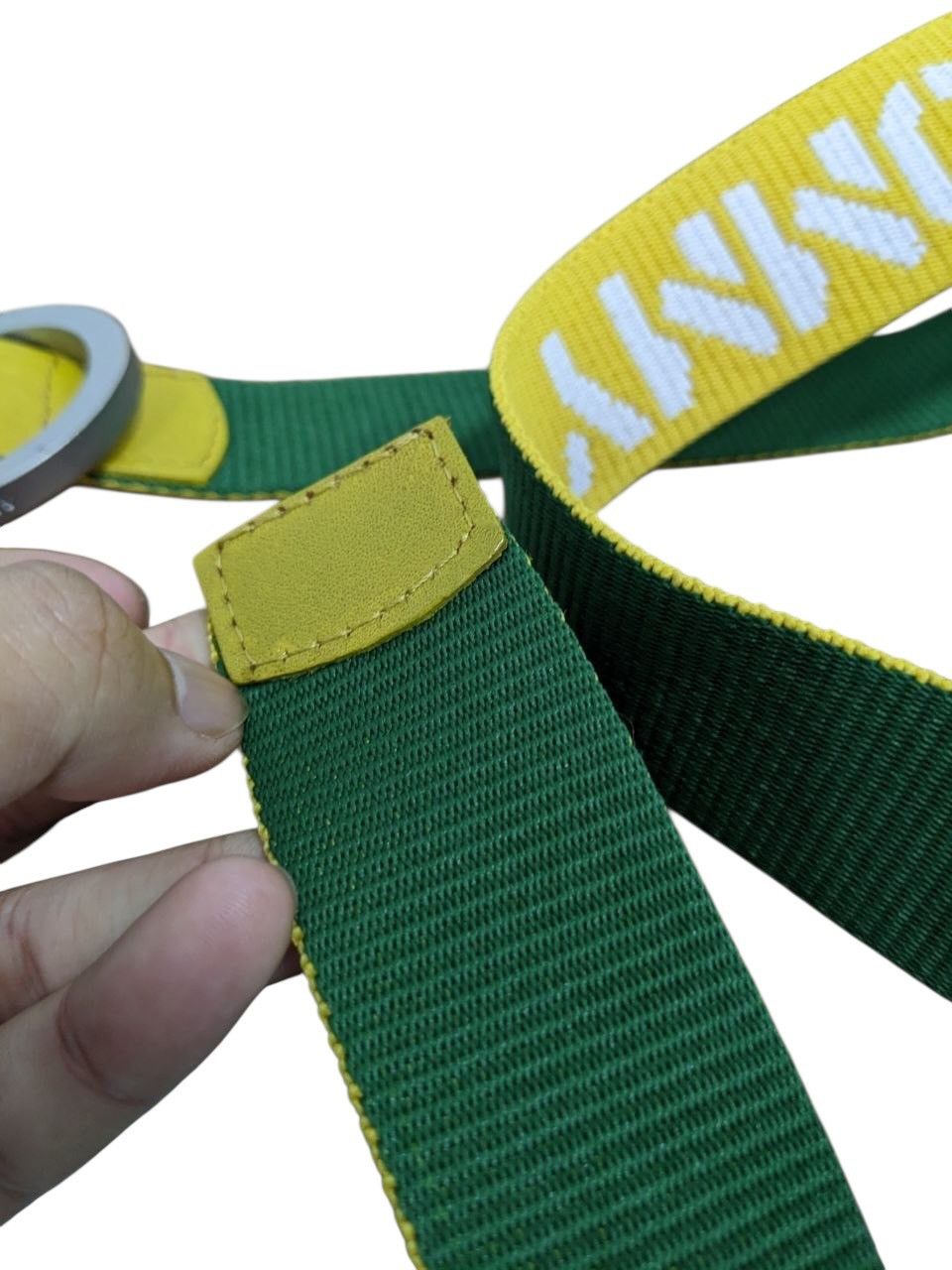 Tommy Hilfiger TOMMY HILFIGER YELLOW GREEN NYC RING BUCKLE ARCHIVE Size ONE SIZE - 2 Thumbnail