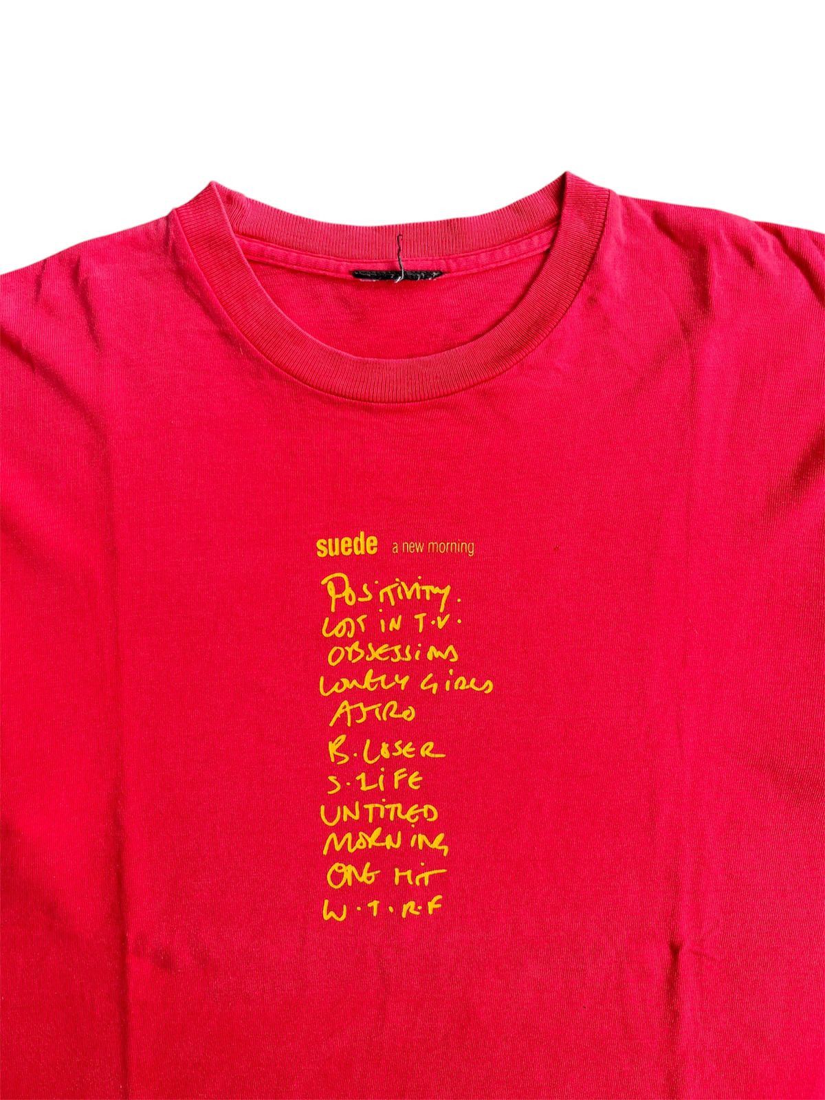 Band Tees 2002 Suede Tshirt Size US M / EU 48-50 / 2 - 2 Thumbnail