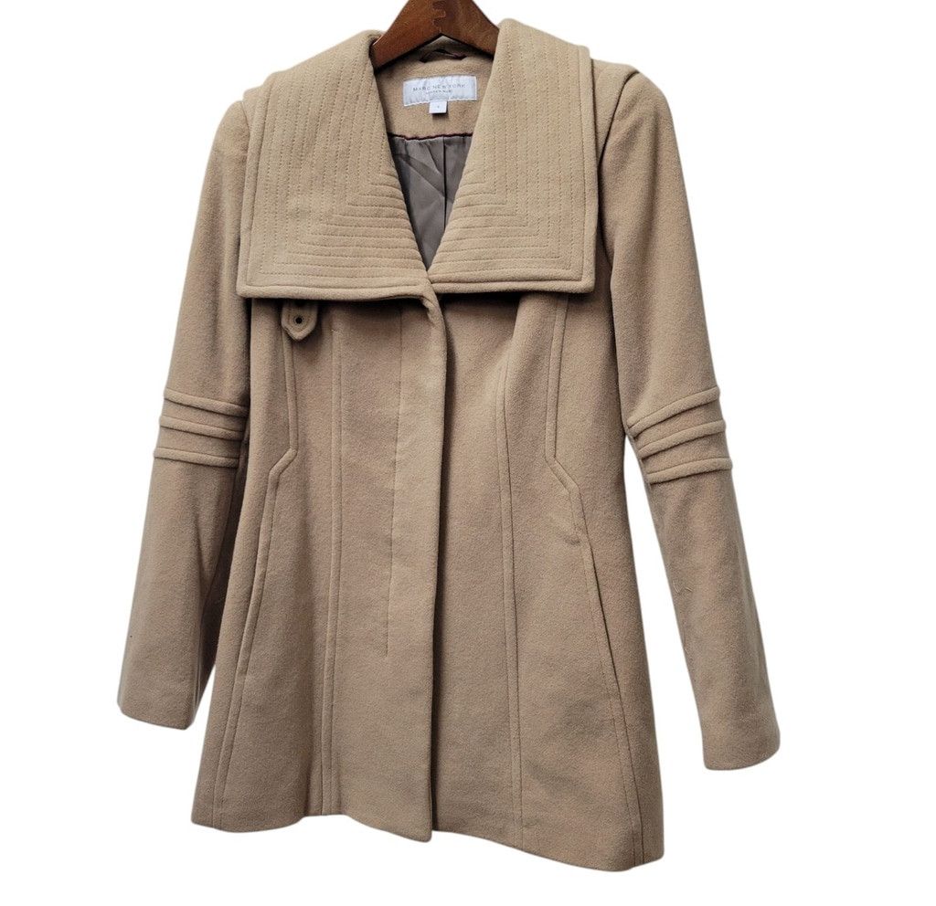 Andrew Marc Andrew Marc New York Captive Wool Jacket Coat Camel Size 4 Size S / US 4 / IT 40 - 5 Thumbnail