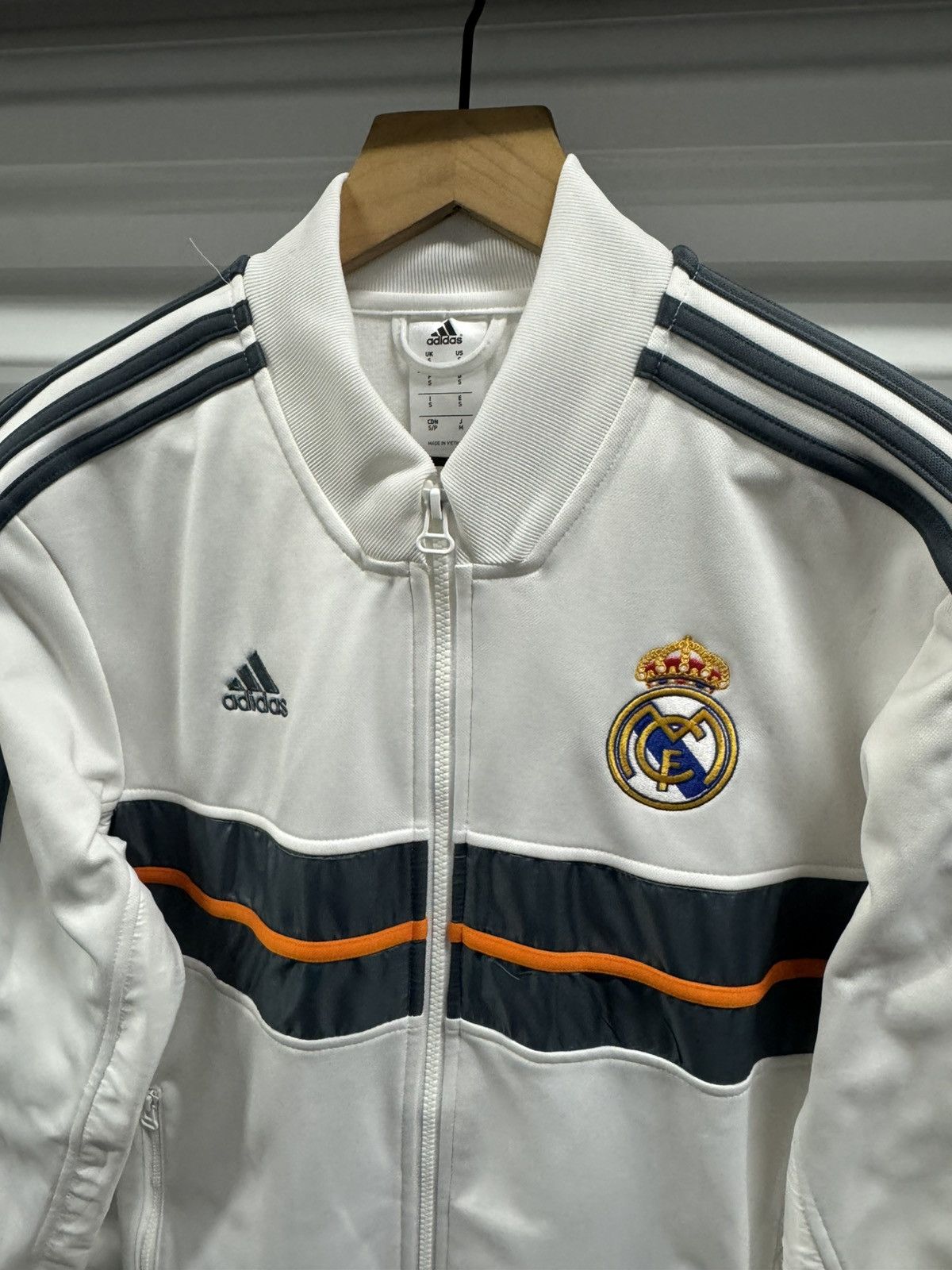 Adidas Adidas Real Madrid 2013-2014 Soccer Track Jacket Size US M / EU 48-50 / 2 - 4 Thumbnail