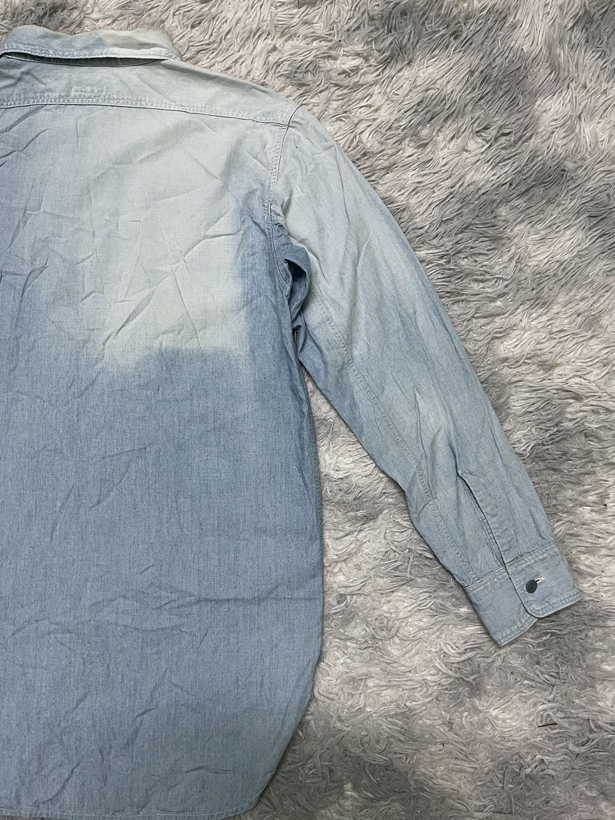 Japanese Brand × Kapital × Kapital Kountry VINTAGE KAPITAL SOFT DENIM SHIRT WW2 INSIPIRED Size US M / EU 48-50 / 2 - 14 Thumbnail