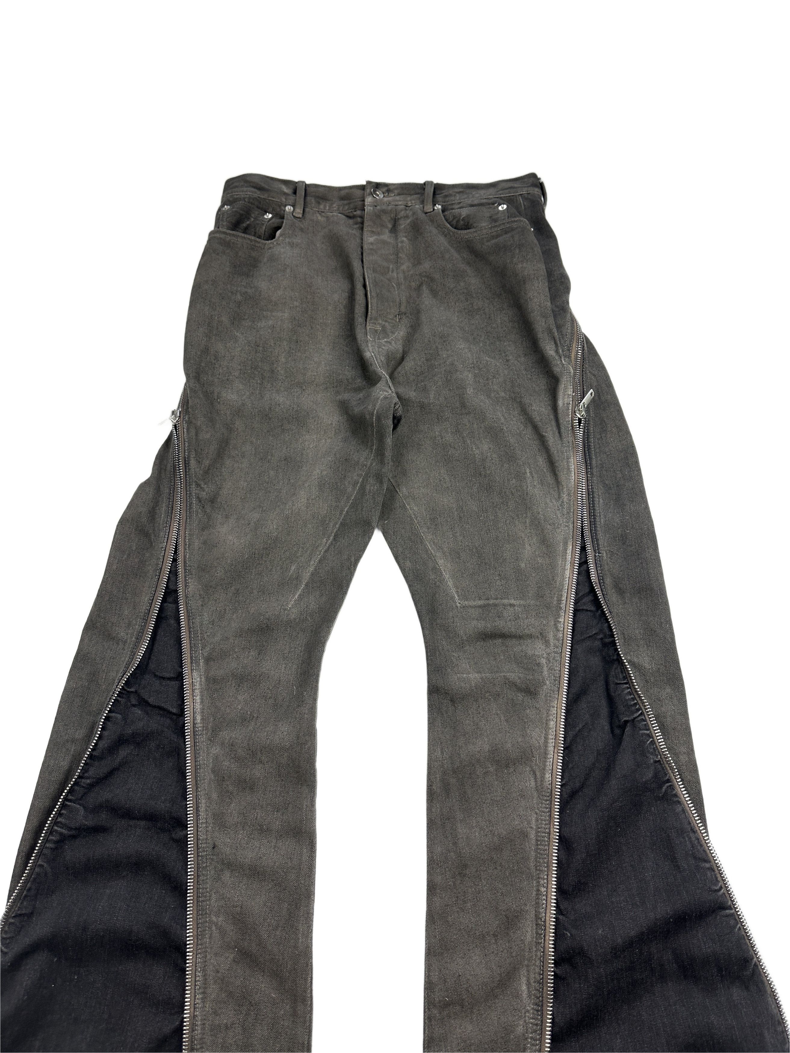 Rick Owens Bolan Banana Cut Dark Dust Size US 32 / EU 48 - 2 Thumbnail