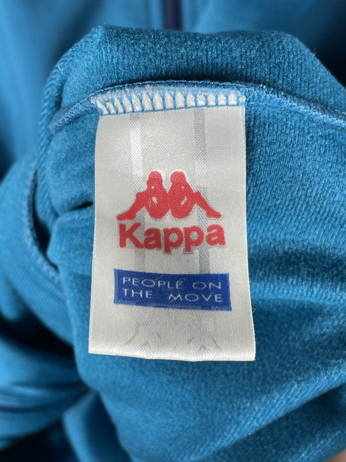Kappa × Vintage Vintage 90s Kappa Tracksuit Zip Up Jacket Hoodie Sweatshirt Size US L / EU 52-54 / 3 - 8 Thumbnail