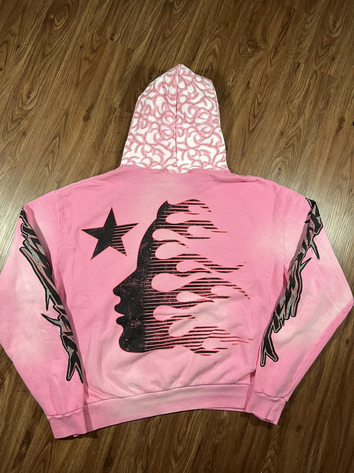 Hypebeast Hellstar Brainwashed Hoodie with Brain | Grailed