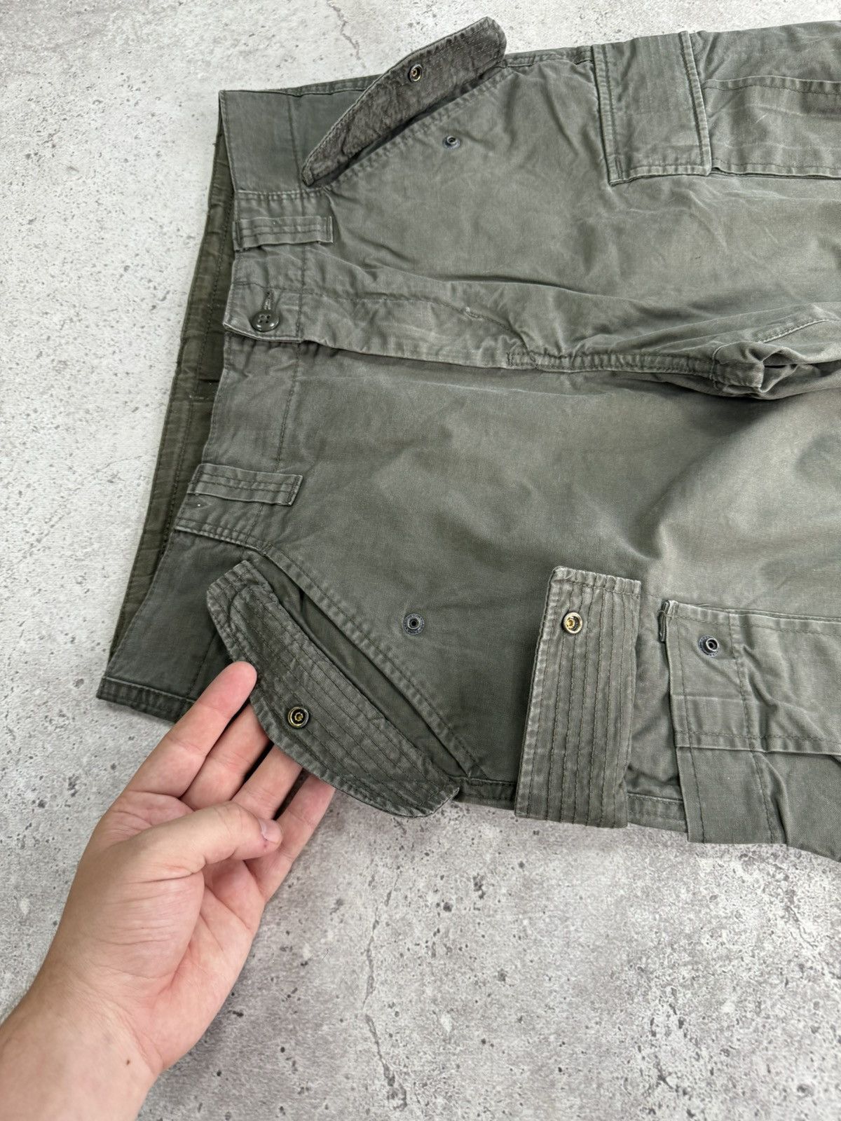 Japanese Brand Vintage Faded Cargo Julius LGB Carhartt Style Jeans Size US 30 / EU 46 - 3 Thumbnail