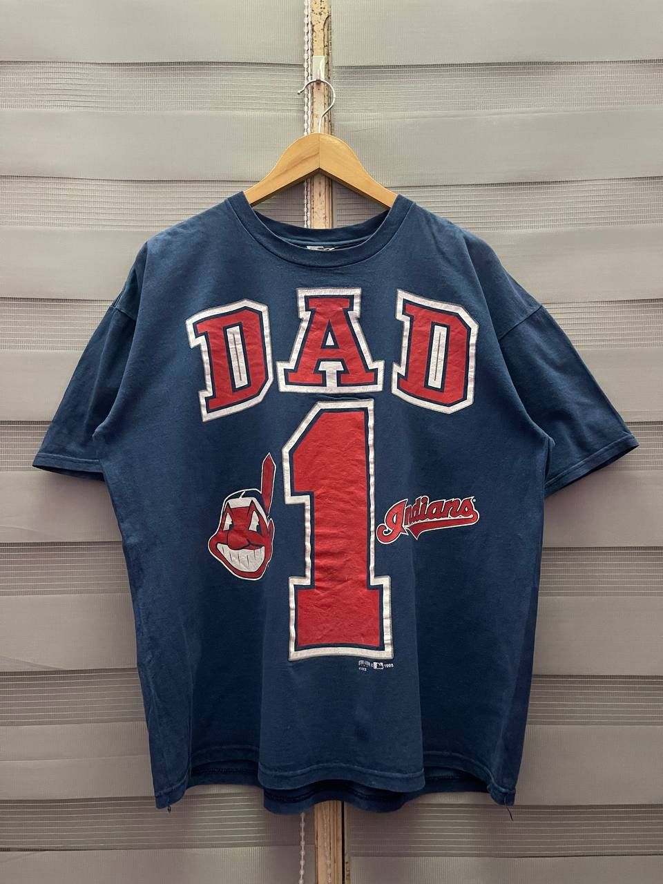 MLB Vintage 90s Cleveland Indians MLB Tees Size US L / EU 52-54 / 3 - 1 Thumbnail