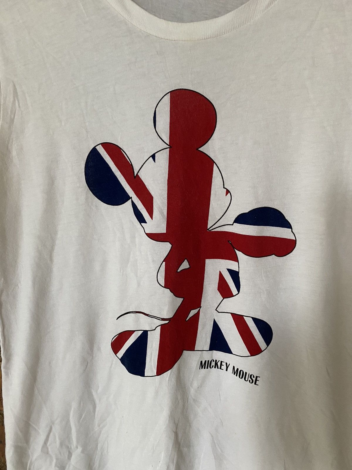 20471120 Vtg Edge Rupert Japan x Mickey UK citizens of the world Size US M / EU 48-50 / 2 - 3 Thumbnail