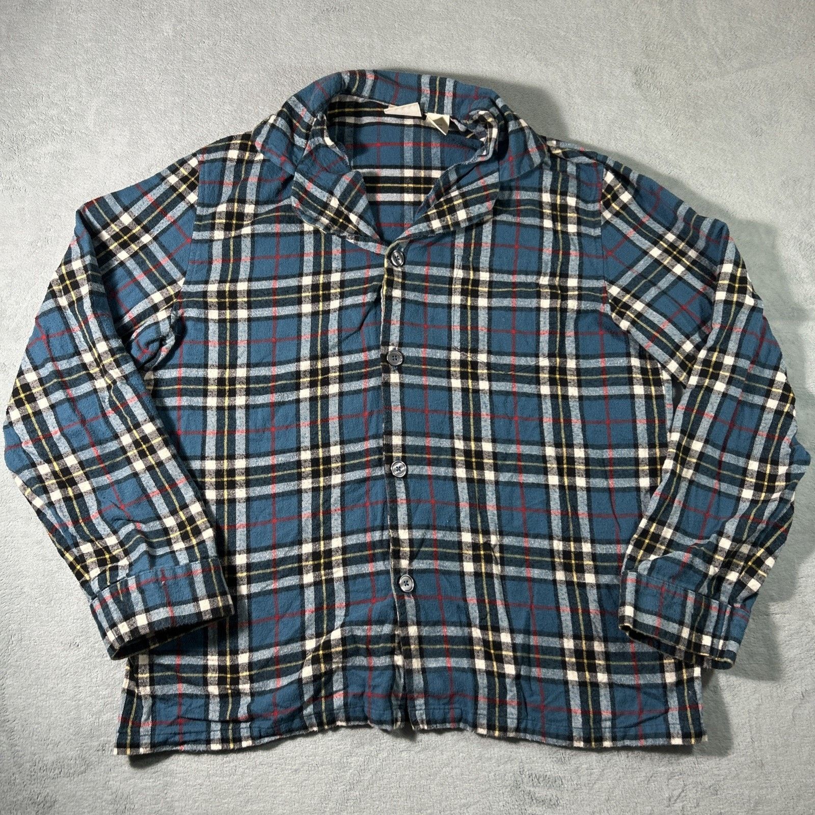 L.L. Bean LL Bean Archive Soft Flannel 1958 Medium Form Camp Collar Size M / US 6-8 / IT 42-44 - 1 Thumbnail