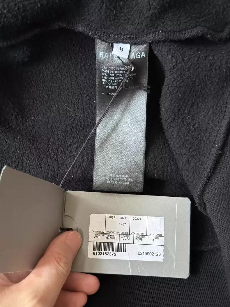 Balenciaga Balenciaga Jelly Hoodie Size US XL / EU 56 / 4 - 3 Thumbnail