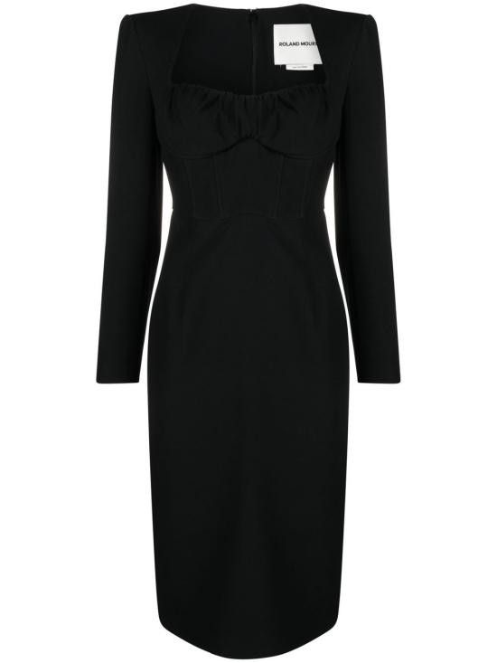 ROLAND MOURET Women Long Skirts RMRS23035M BLACK Black