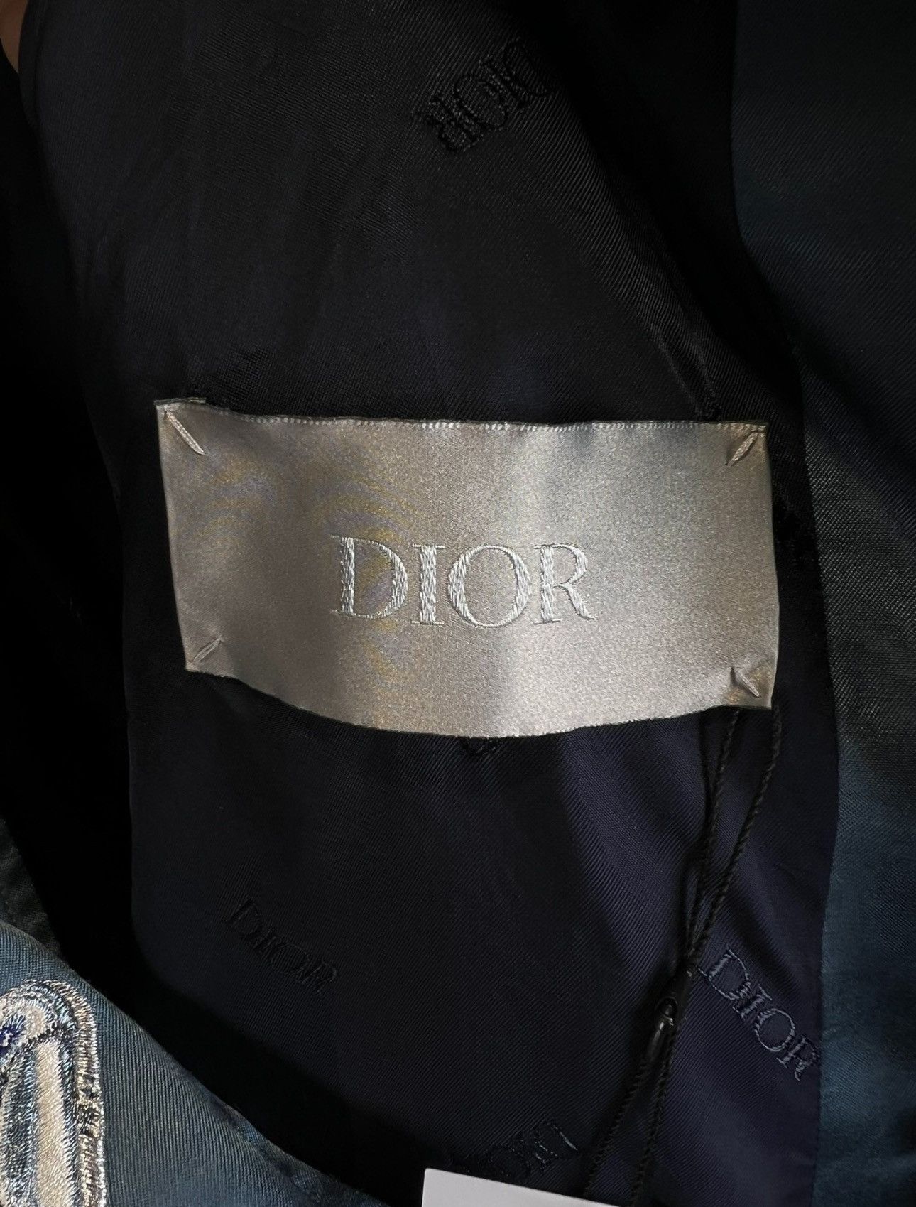 Dior Dior x Sorayama Embroidered Varisity Jacket Sz44 Size US S / EU 44-46 / 1 - 4 Thumbnail