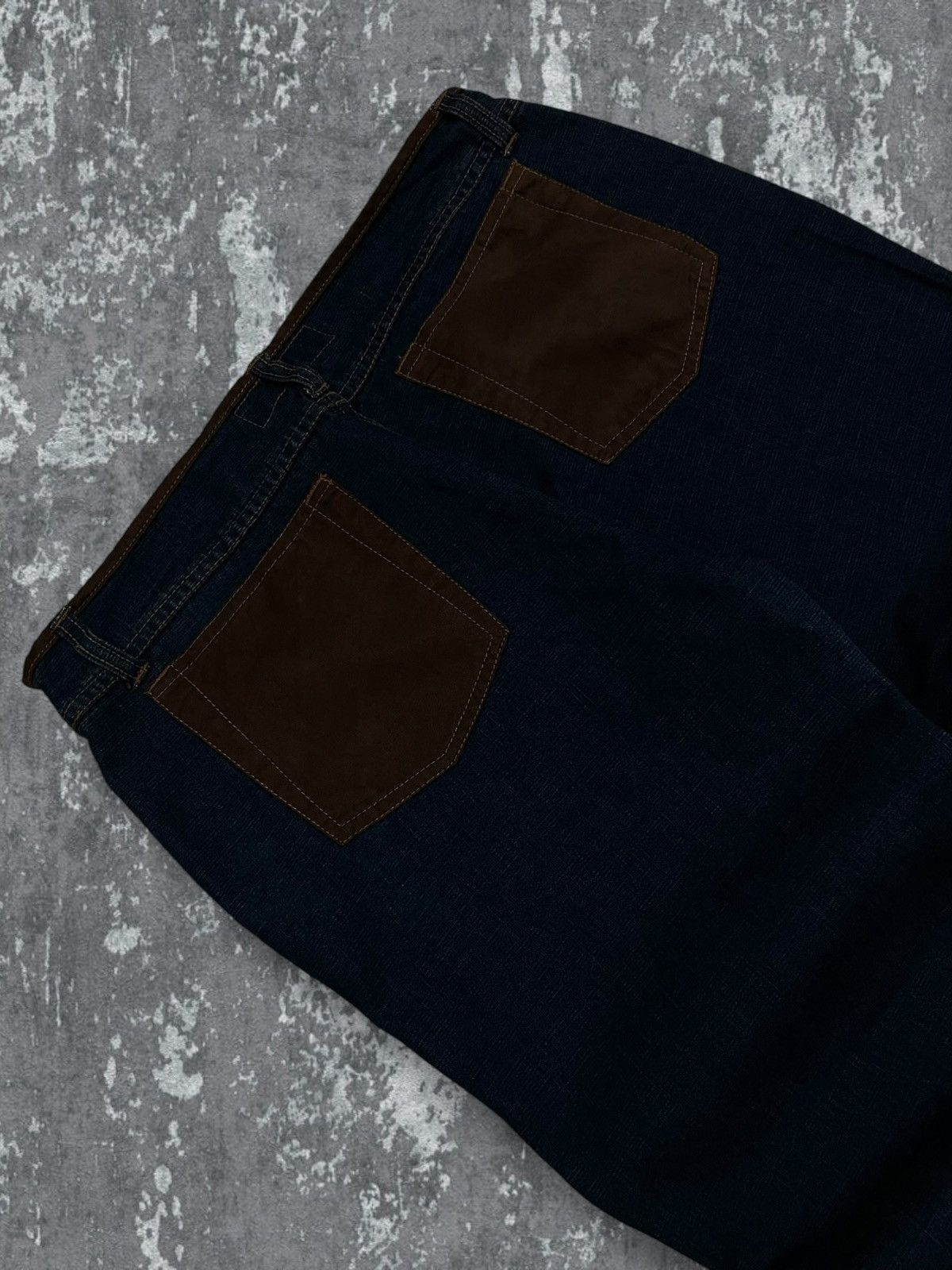 Japanese Brand Vintage 90s Designer Route 66 Rare Flared Lace Cowboy Denim Size US 32 / EU 48 - 11 Thumbnail