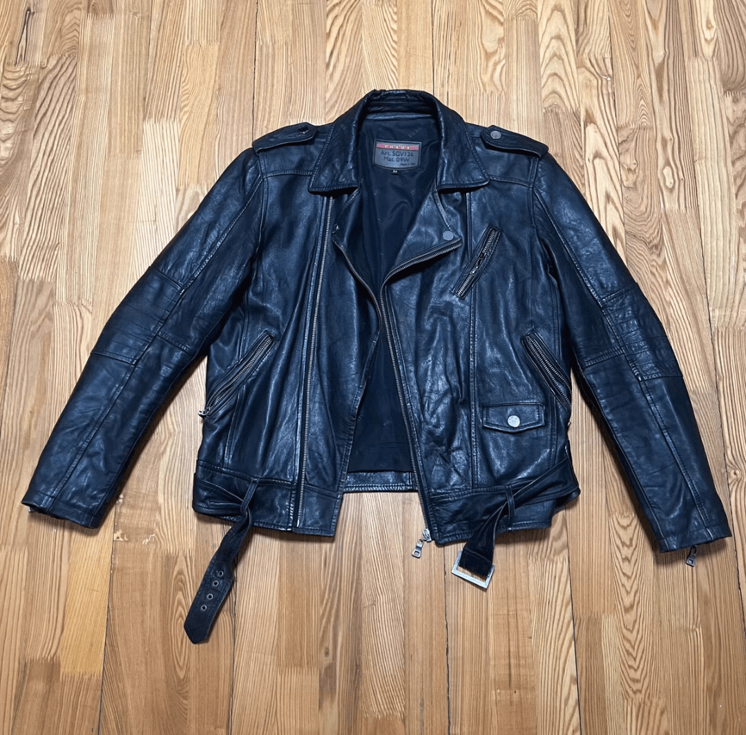 Prada prada 2000s archive leather jacket Size US L / EU 52-54 / 3 - 4 Thumbnail