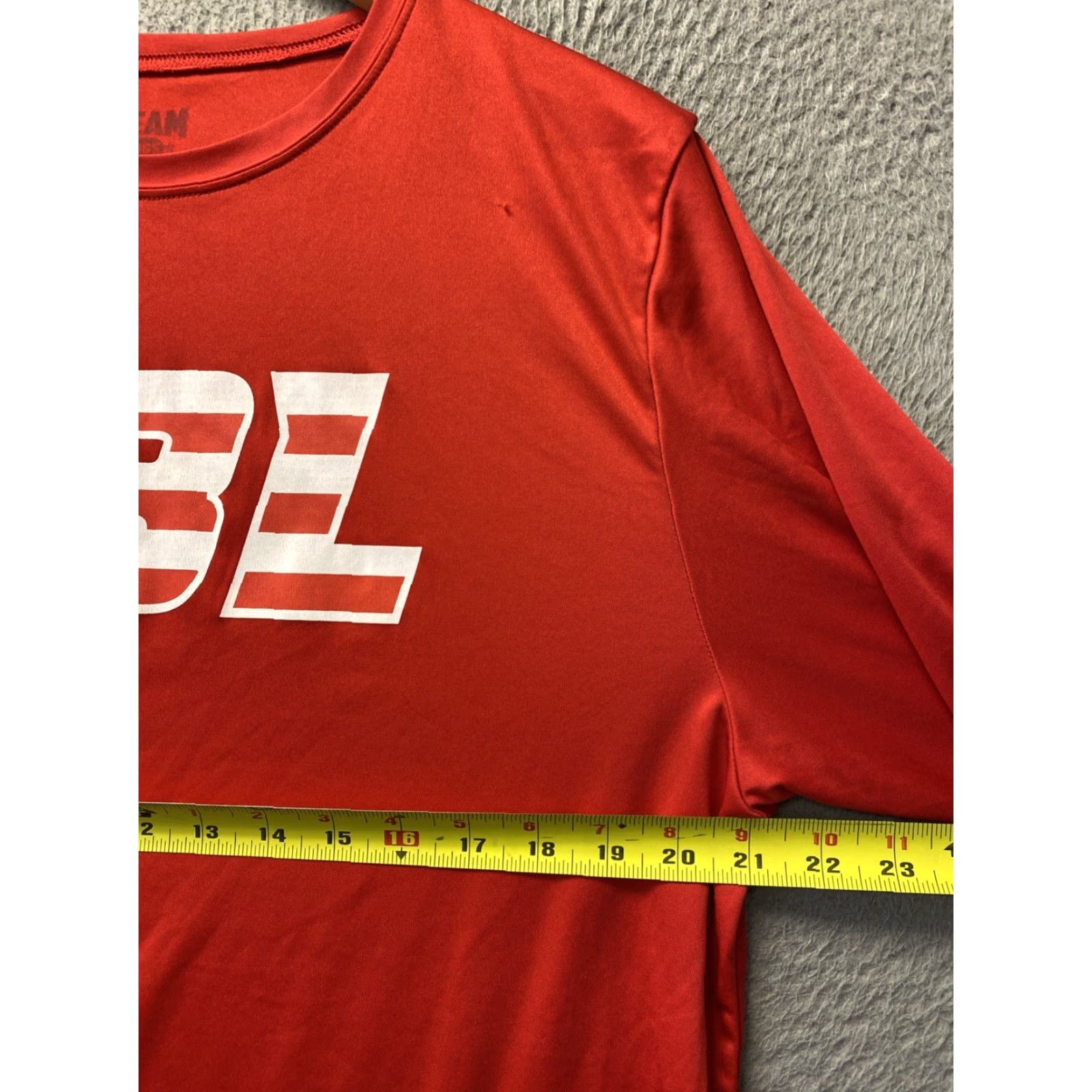 Vintage LBL Jersey L Red Shirt Performance Workout Training Activewear Stretch/143-24 Size US L / EU 52-54 / 3 - 4 Thumbnail