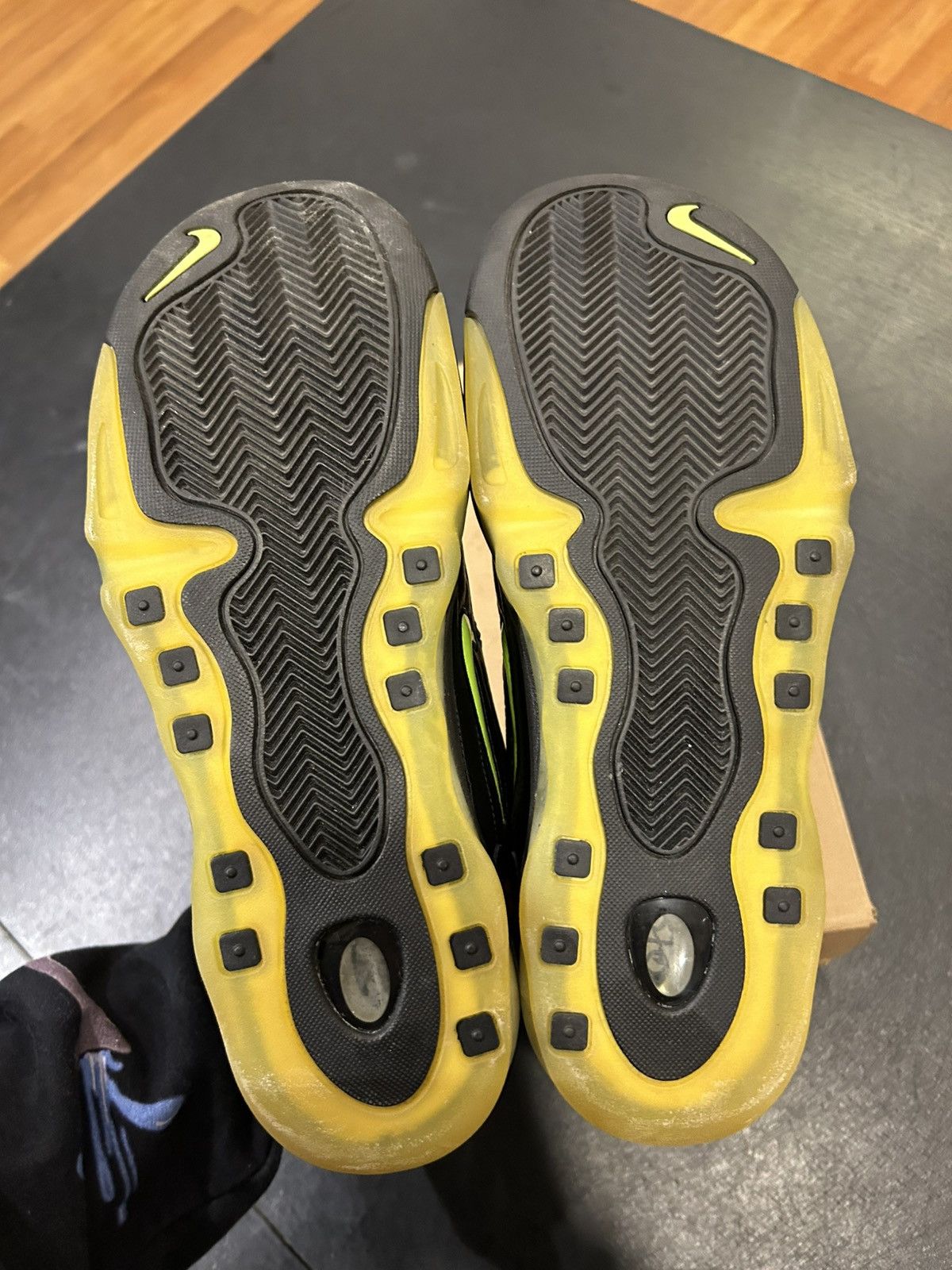 Nike Nike Air Total Max Uptempo ‘Black Volt’ Size US 10.5 / EU 43-44 - 5 Thumbnail