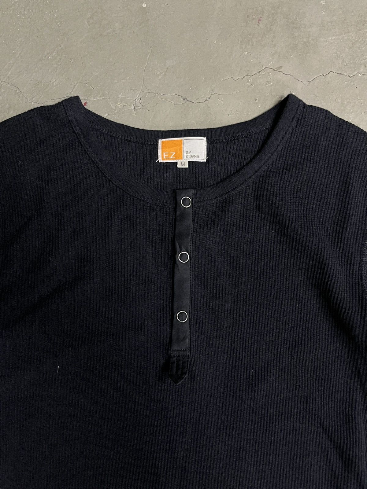 Ermenegildo Zegna Zegna Henley T Shirt Size US S / EU 44-46 / 1 - 5 Thumbnail