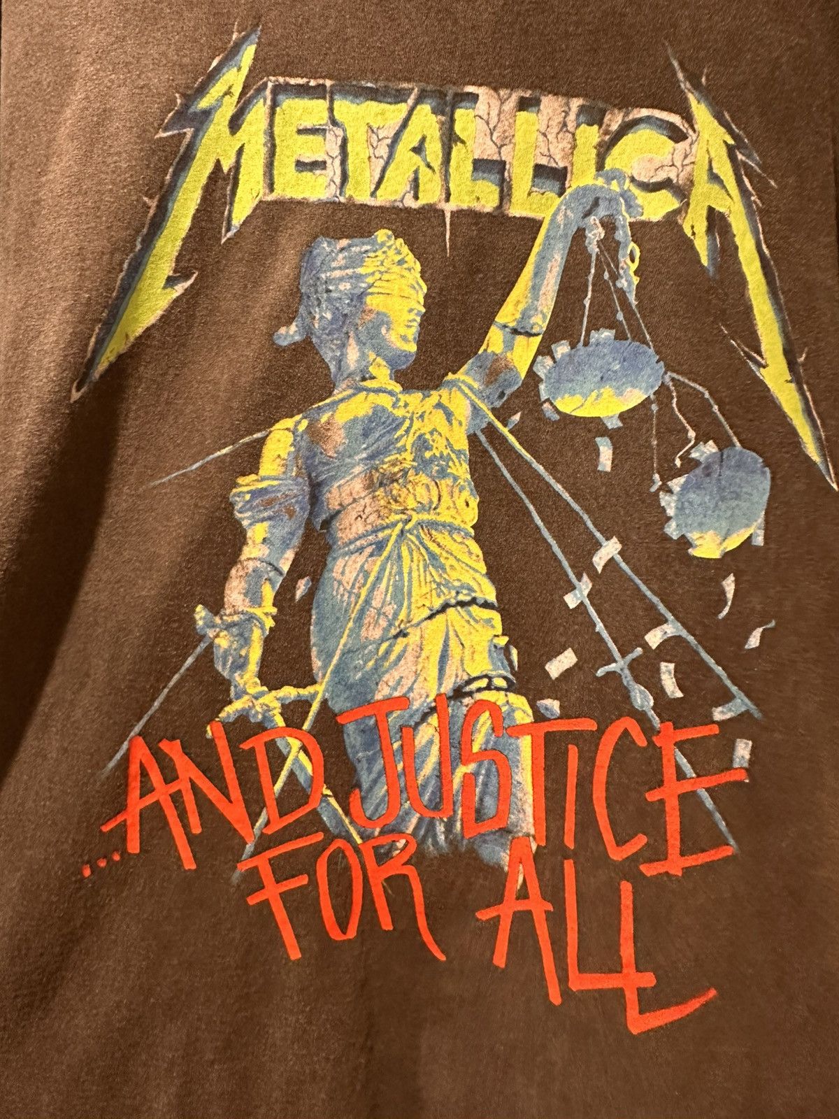 Metallica Metallica and Justice For All Tee Size US XL / EU 56 / 4 - 2 Thumbnail