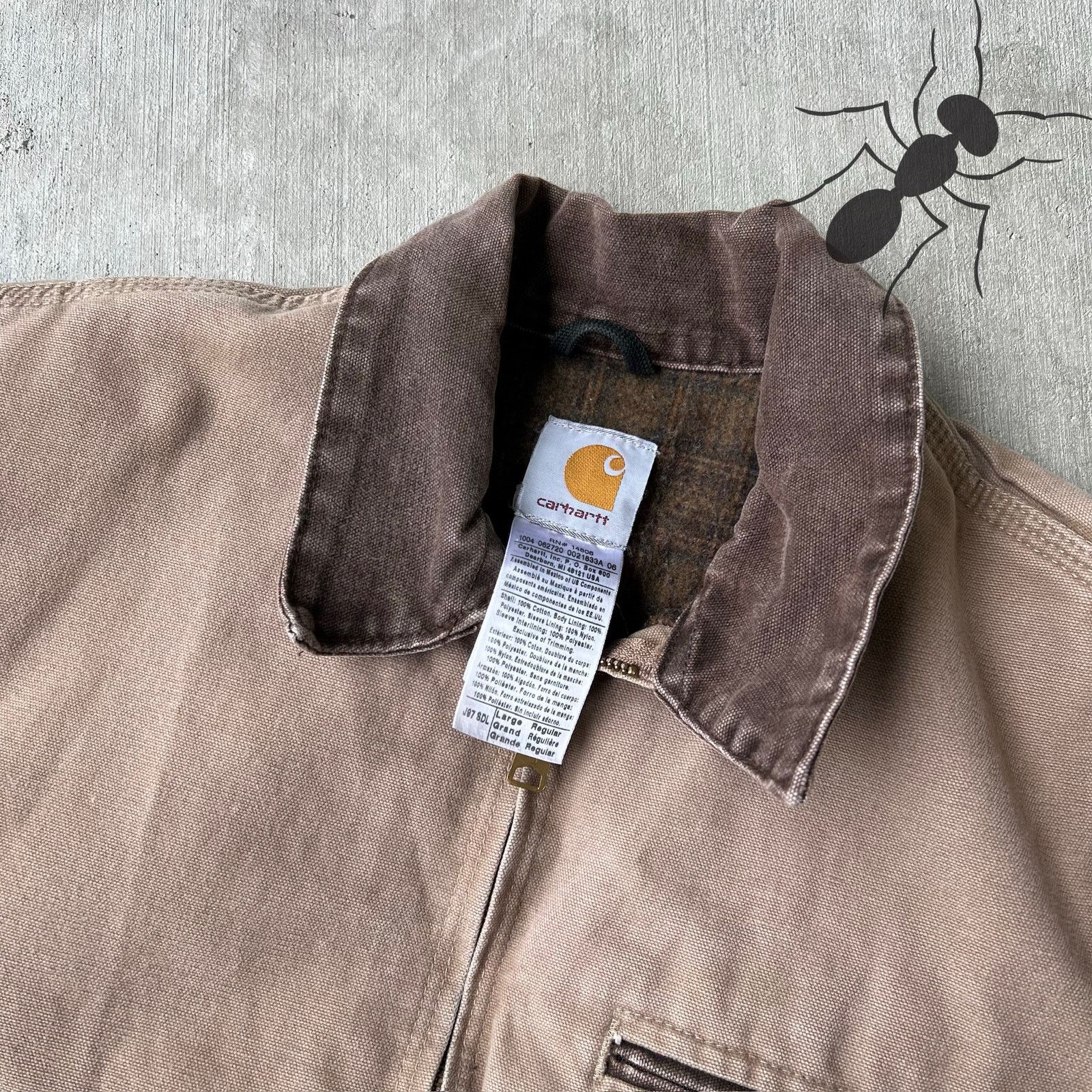 Carhartt × Vintage Carhartt J97 SDL brown work wear jacket Size US L / EU 52-54 / 3 - 7 Thumbnail