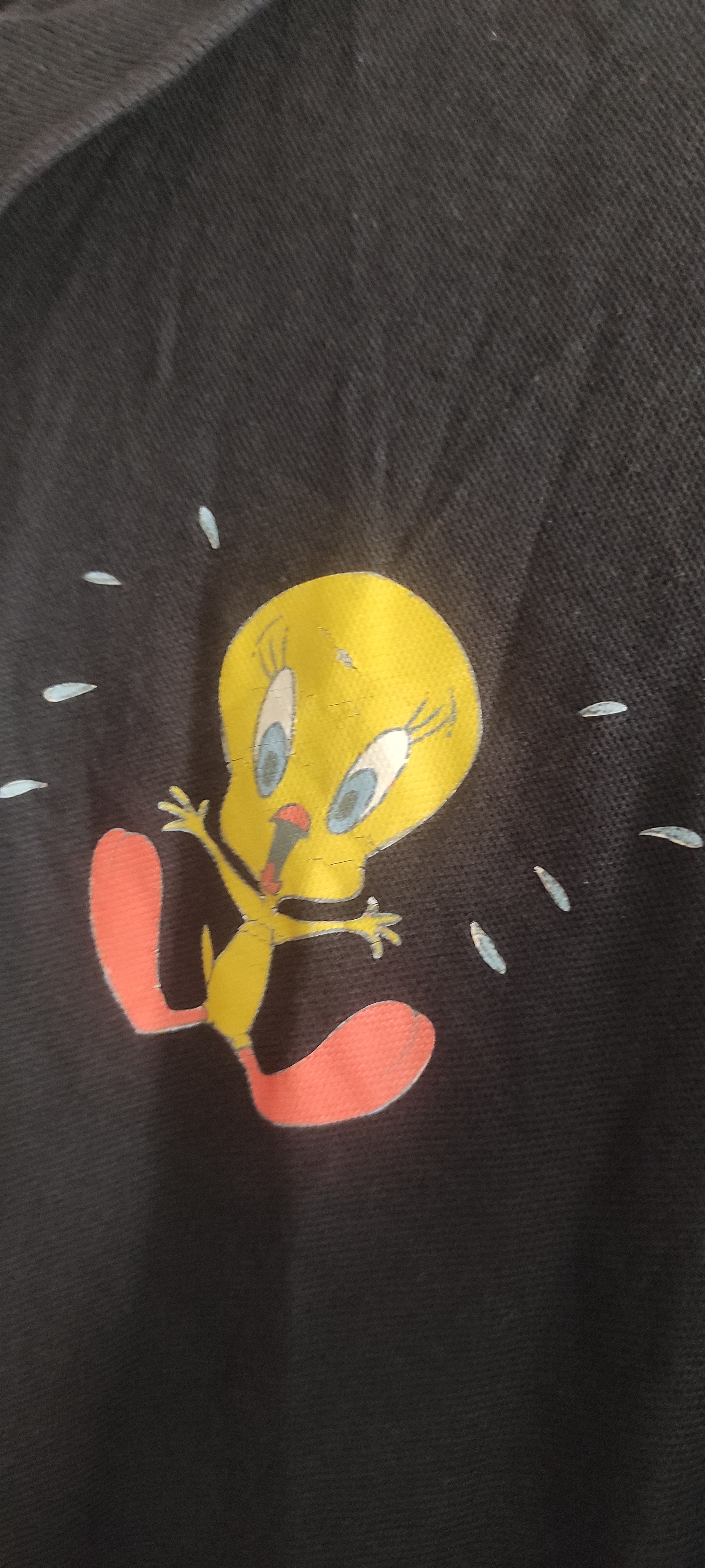 Fruit Of The Loom Tweety Bird Collectible Looney Tunes Mens Polo Shirt Size US M / EU 48-50 / 2 - 2 Thumbnail