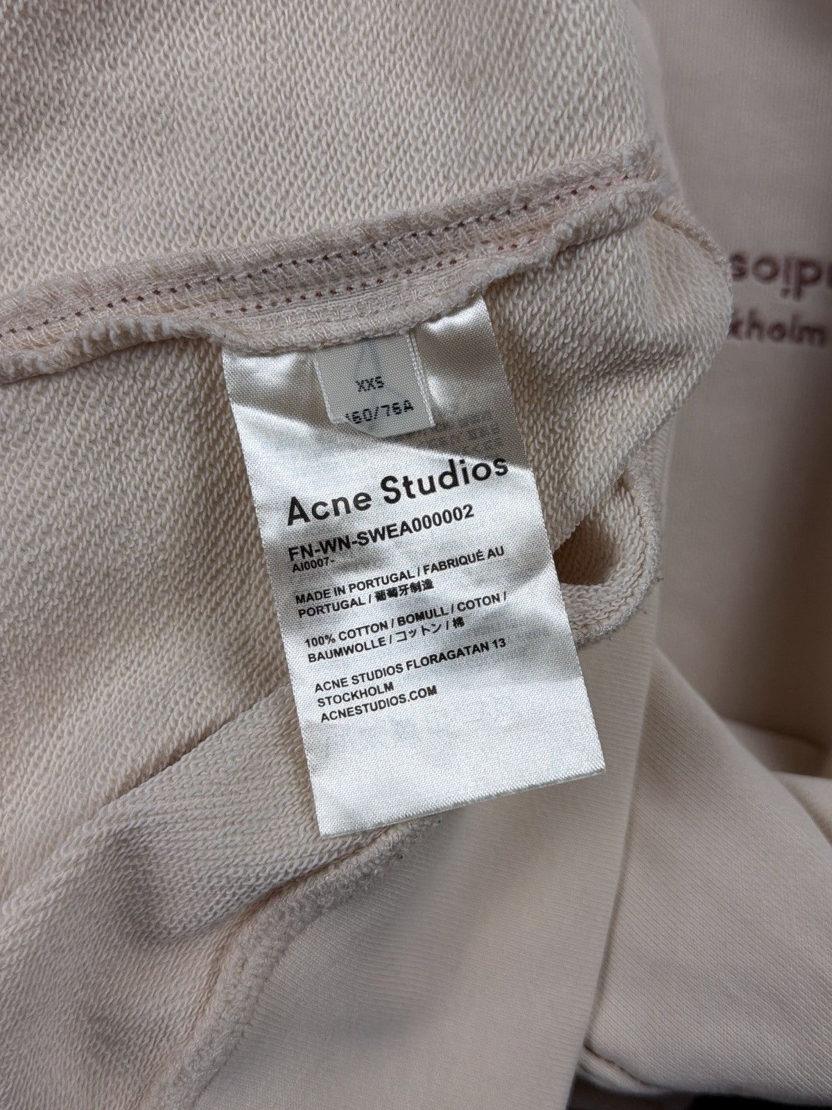 Acne Studios Acne Studios FN-WN-SWEA000002 Sweatshirt Size US M / EU 48-50 / 2 - 4 Thumbnail