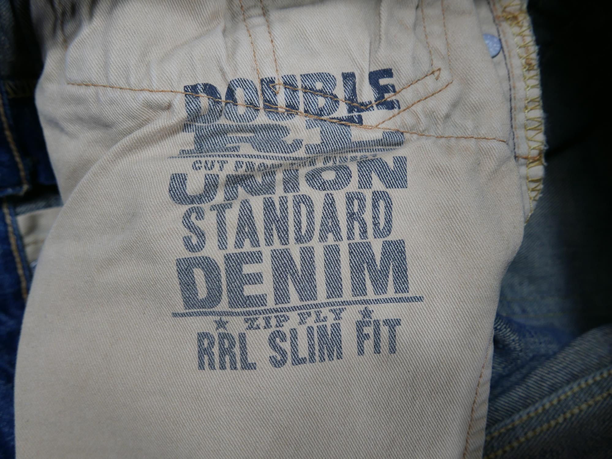 RRL Ralph Lauren Double Ralph Lauren RRL Jeans Pants Slim Fir Zip Fly 29/32 Size US 29 - 4 Thumbnail