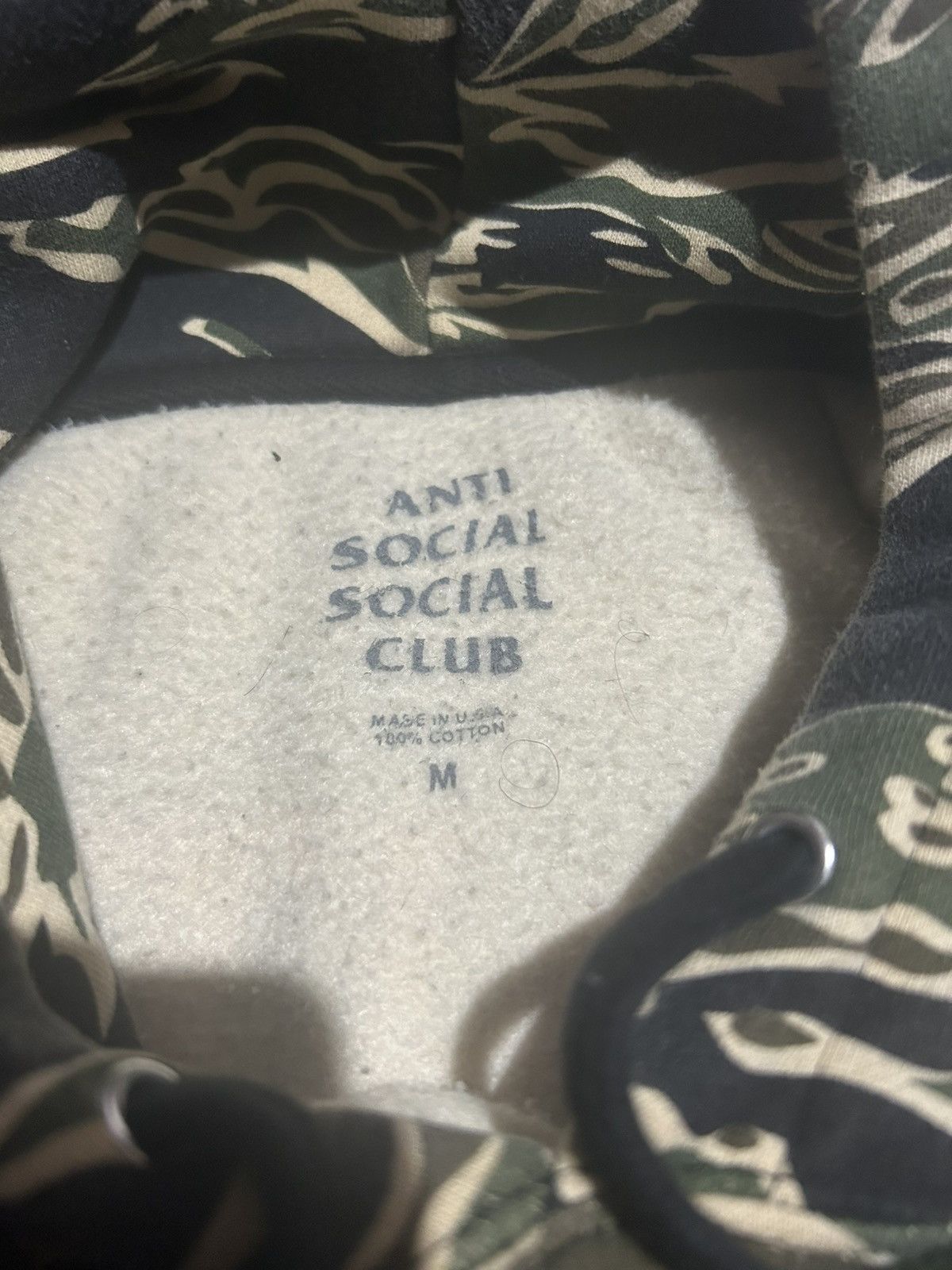 Anti Social Social Club Anti Social Club Camo Hoodie Size US M / EU 48-50 / 2 - 3 Thumbnail