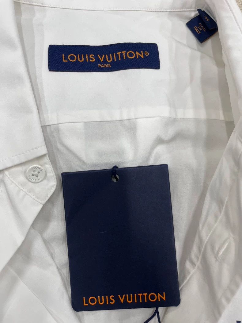 Louis Vuitton Louis Vuitton Doodle Lv Button Down Long Sleeve Shirt Size US M / EU 48-50 / 2 - 3 Thumbnail